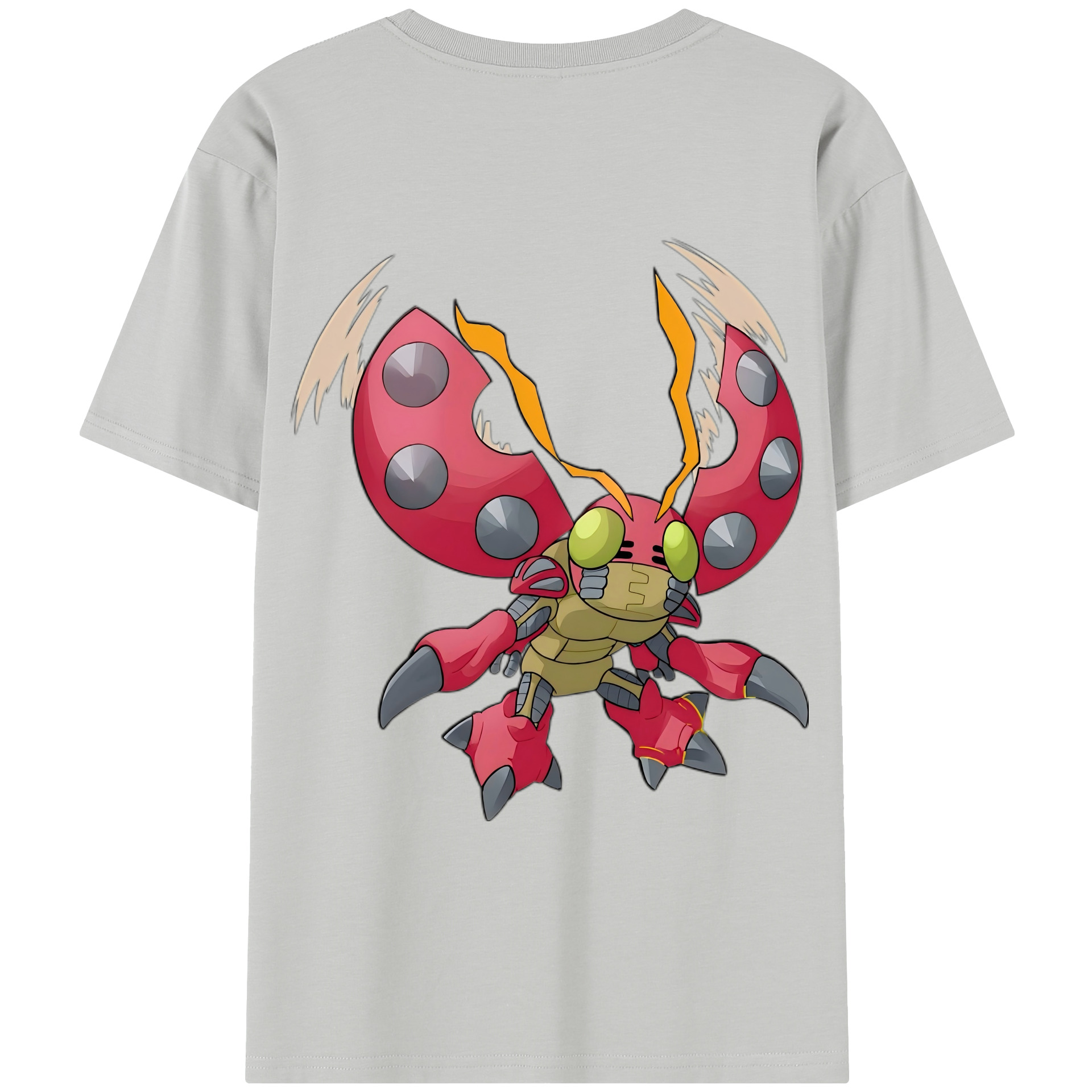 （画像用） Digimon デジタルモンスター/デジモン レディース半袖Tシャツ(バックプリント)