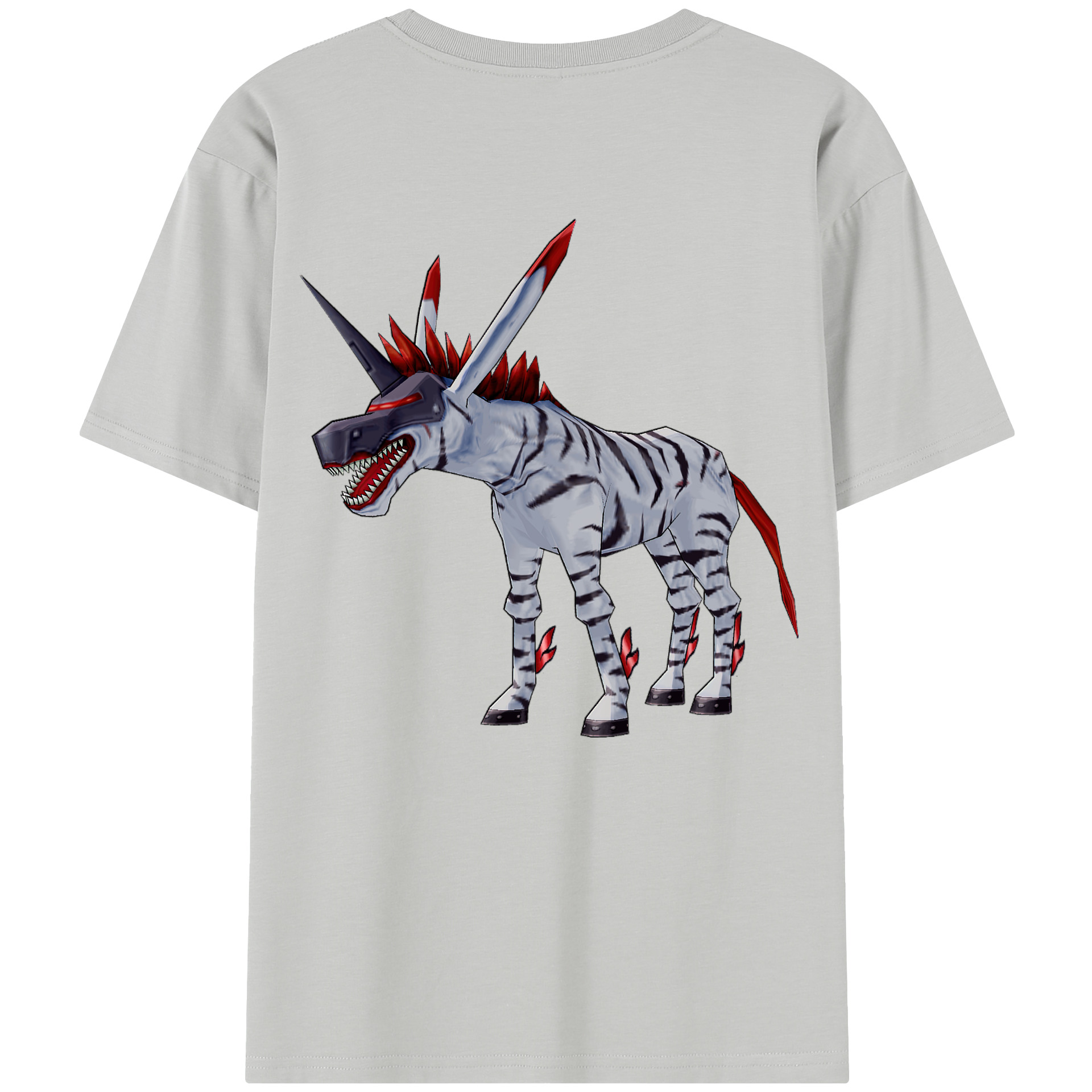 （画像用） Digimon デジタルモンスター/デジモン レディース半袖Tシャツ(バックプリント)