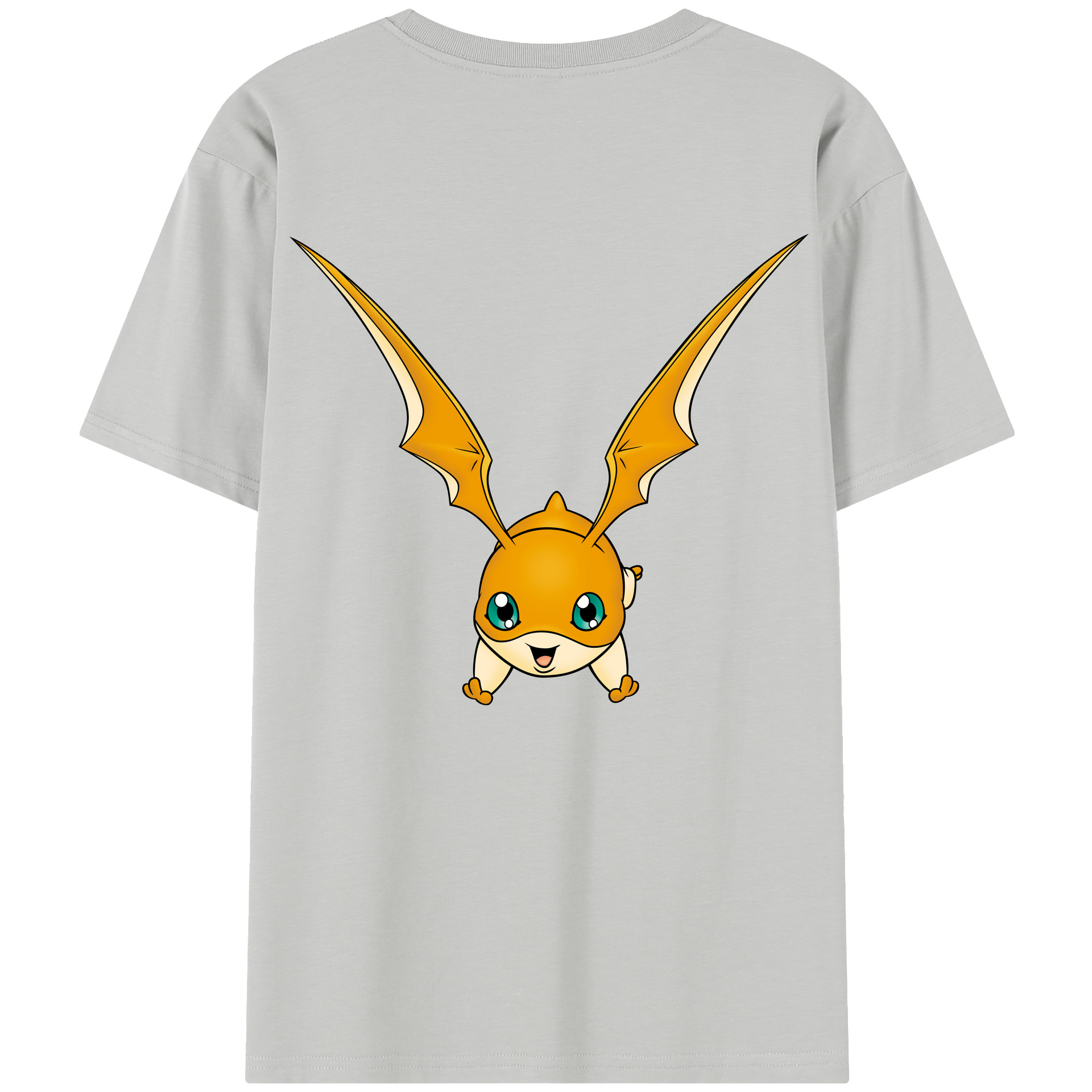 （画像用） Digimon デジタルモンスター/デジモン レディース半袖Tシャツ(バックプリント)