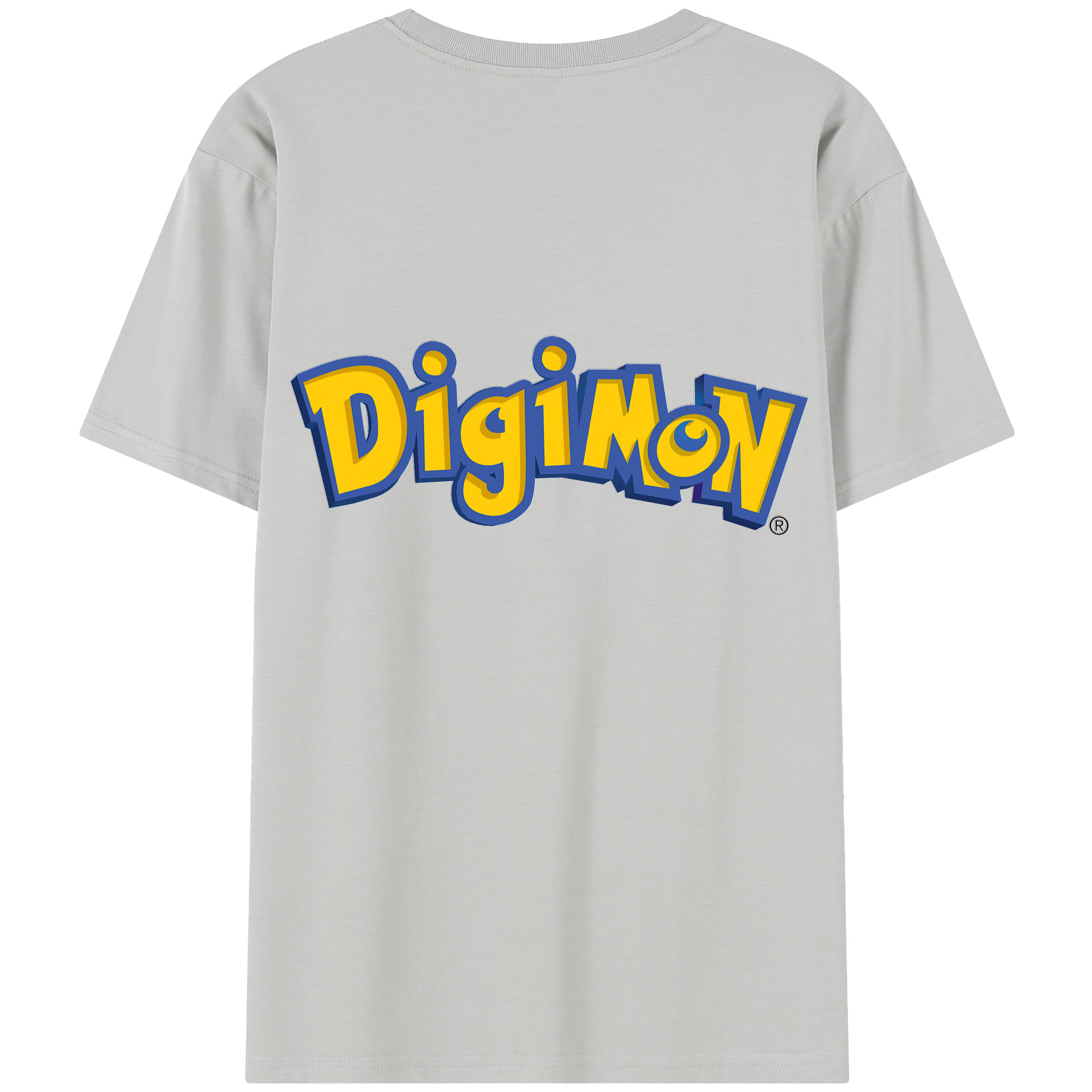 （画像用） Digimon デジタルモンスター/デジモン レディース半袖Tシャツ(バックプリント)