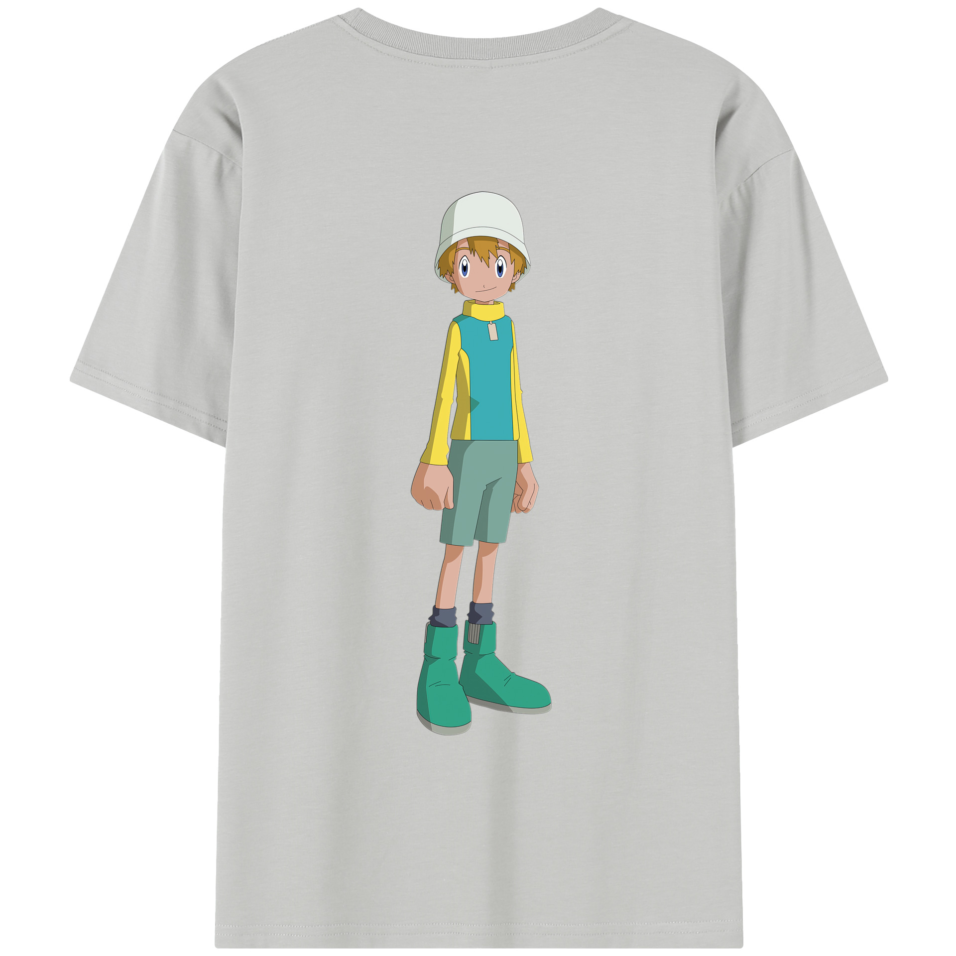 （画像用） Digimon デジタルモンスター/デジモン レディース半袖Tシャツ(バックプリント)