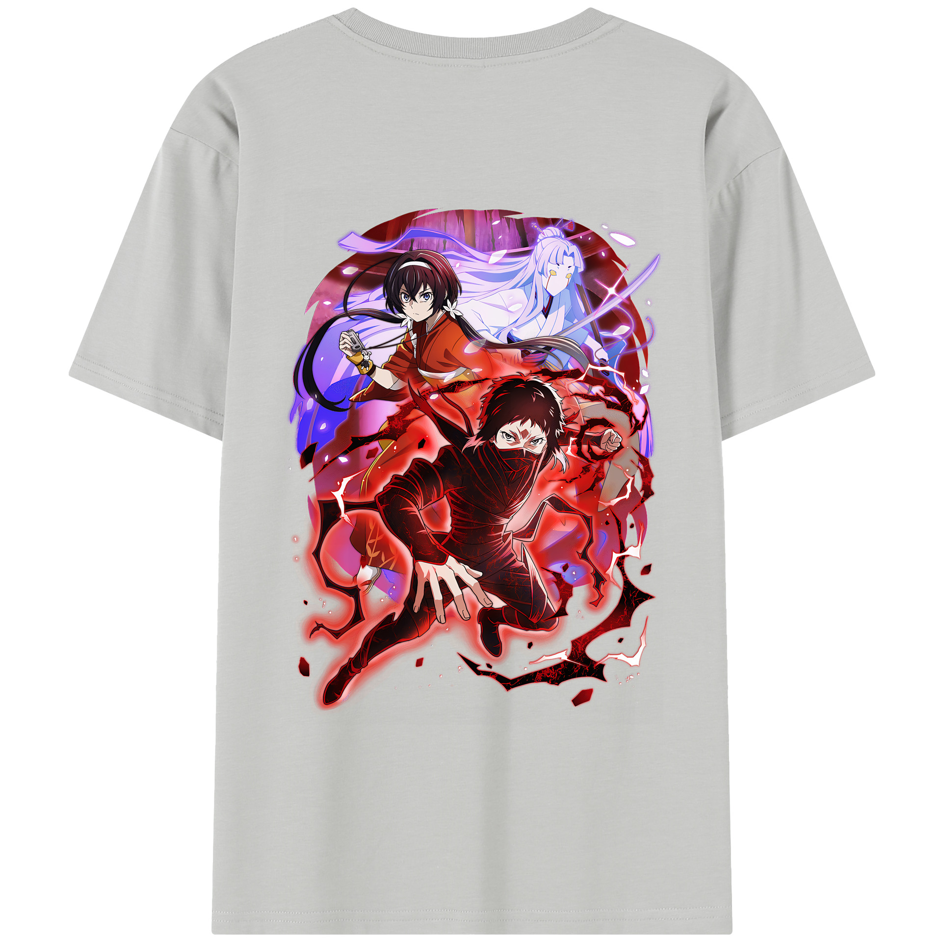 （画像用） Digimon デジタルモンスター/デジモン レディース半袖Tシャツ(バックプリント)
