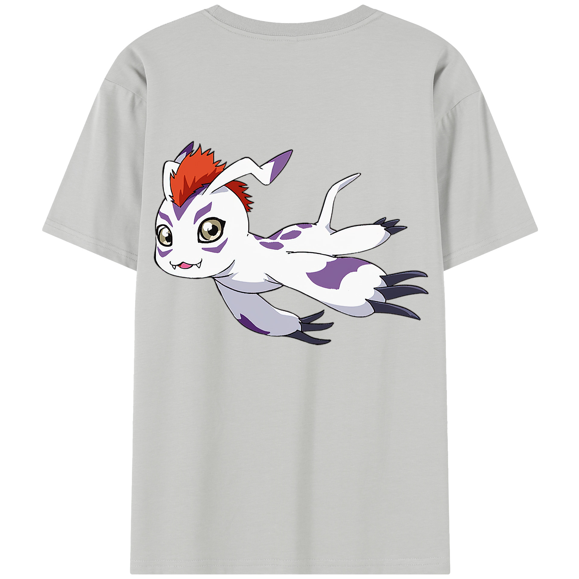 （画像用） Digimon デジタルモンスター/デジモン レディース半袖Tシャツ(バックプリント)