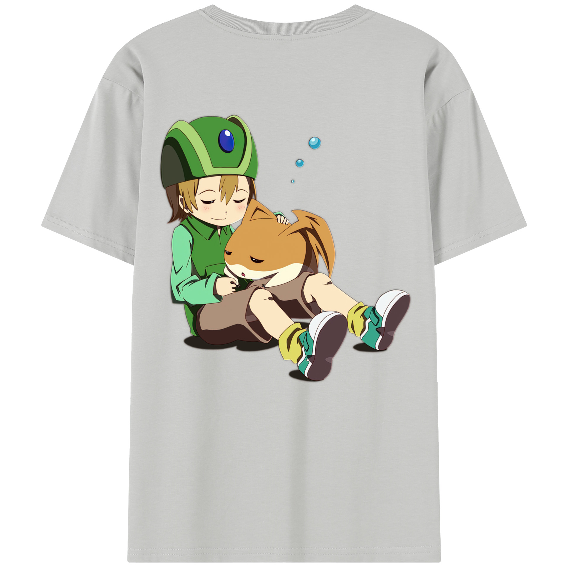 （画像用） Digimon デジタルモンスター/デジモン レディース半袖Tシャツ(バックプリント)