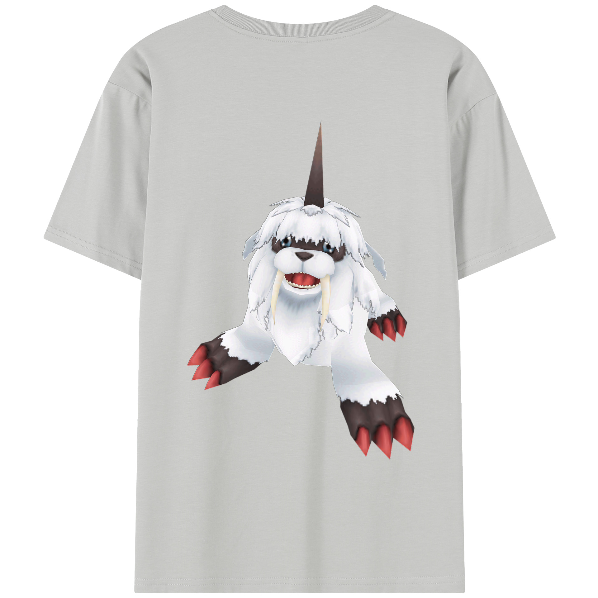 （画像用） Digimon デジタルモンスター/デジモン レディース半袖Tシャツ(バックプリント)