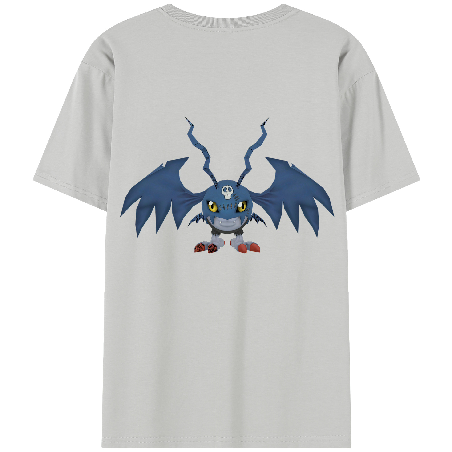 （画像用） Digimon デジタルモンスター/デジモン レディース半袖Tシャツ(バックプリント)