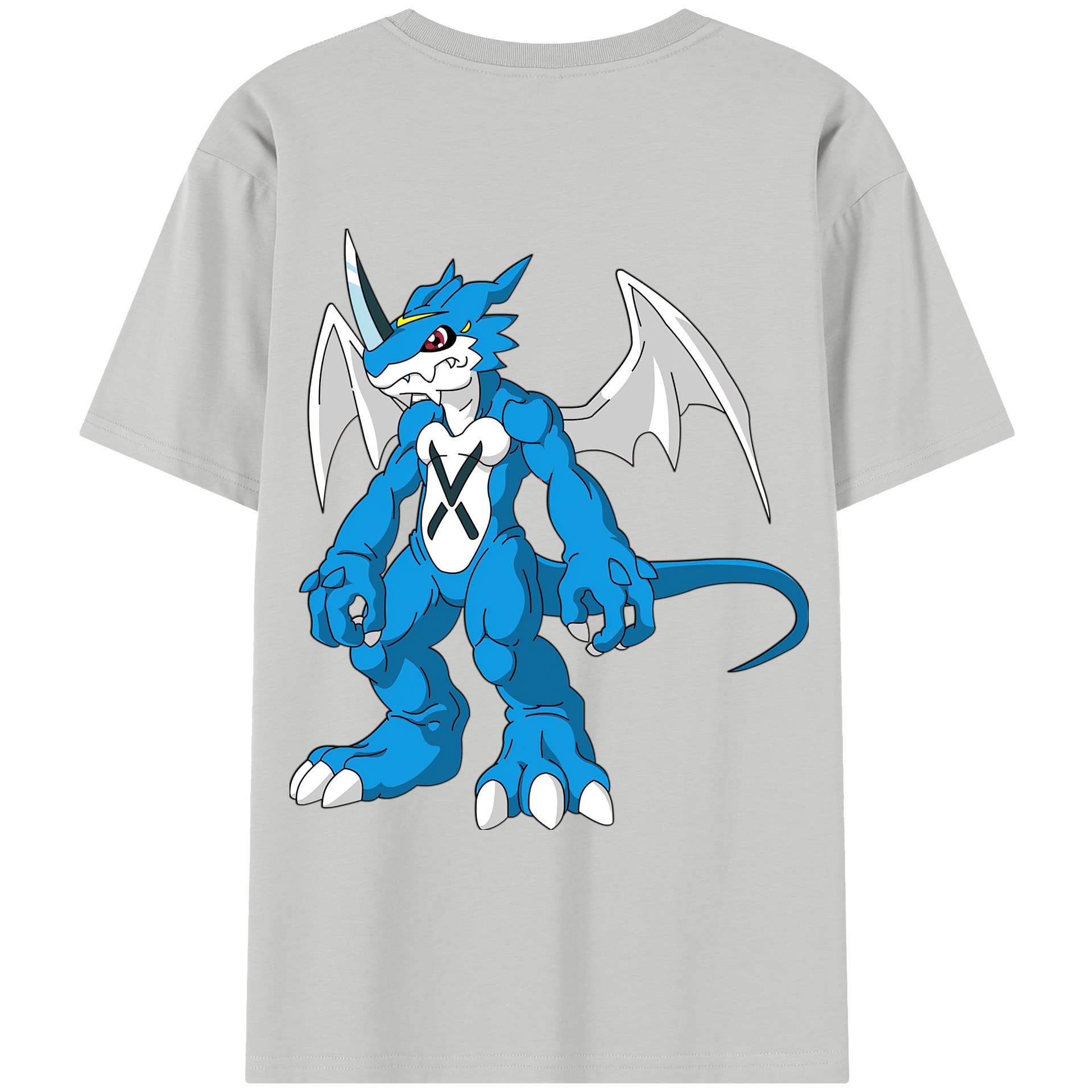 （画像用） Digimon デジタルモンスター/デジモン レディース半袖Tシャツ(バックプリント)