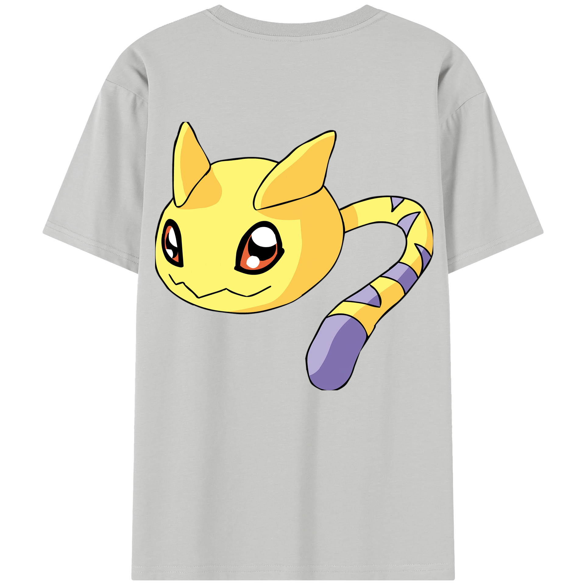（画像用） Digimon デジタルモンスター/デジモン レディース半袖Tシャツ(バックプリント)