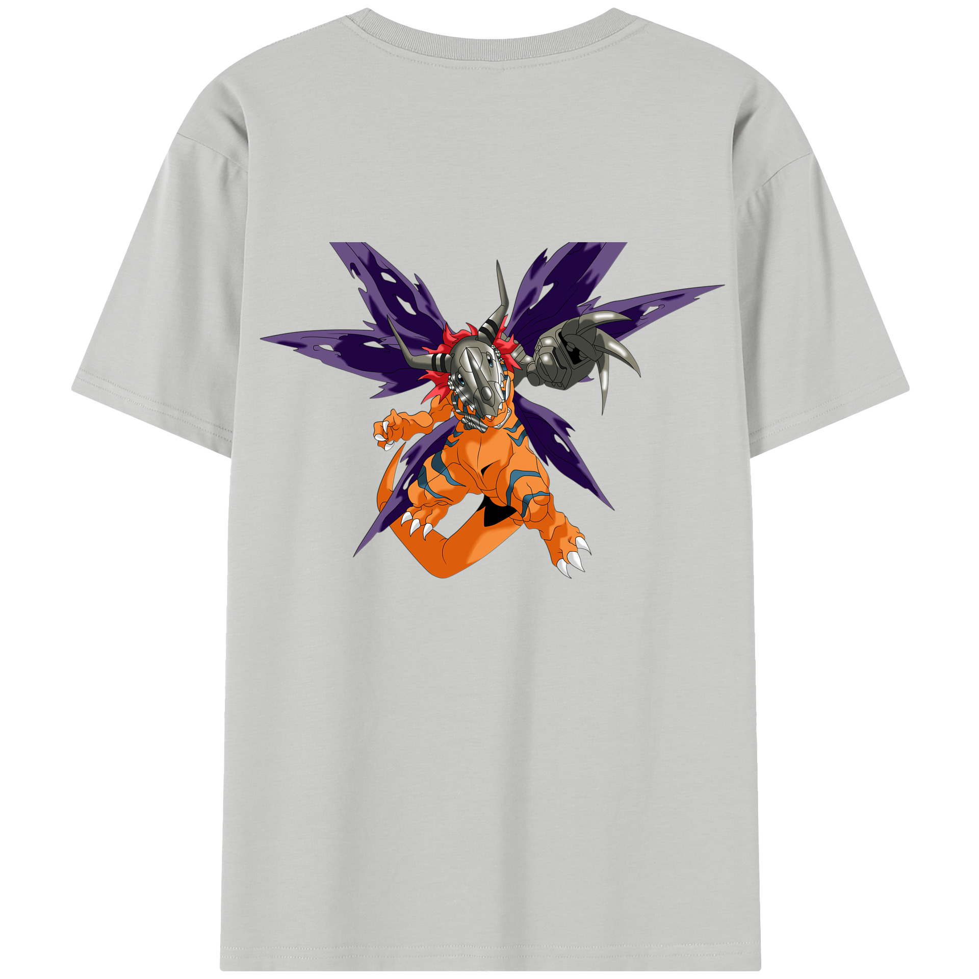 （画像用） Digimon デジタルモンスター/デジモン レディース半袖Tシャツ(バックプリント)
