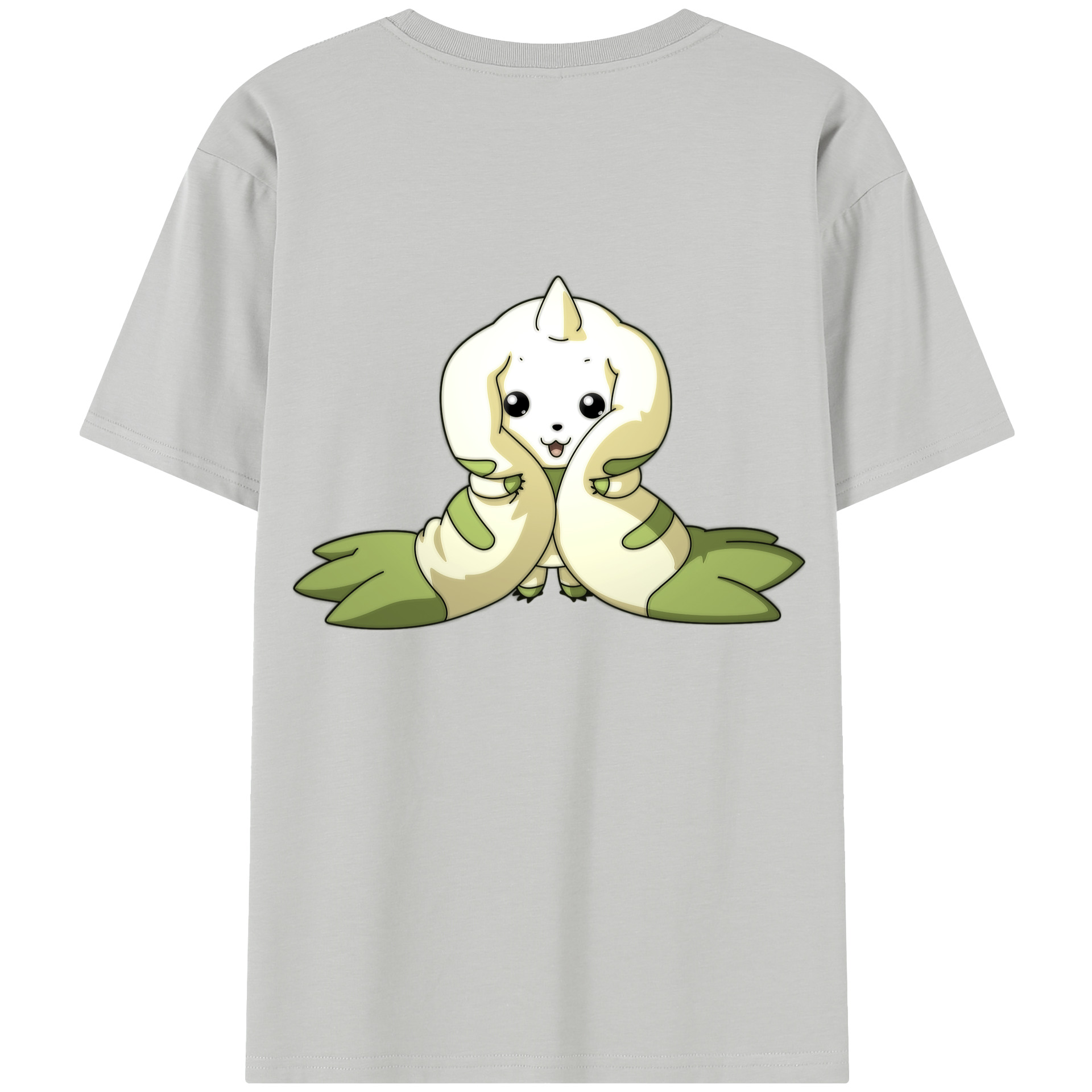 （画像用） Digimon デジタルモンスター/デジモン レディース半袖Tシャツ(バックプリント)