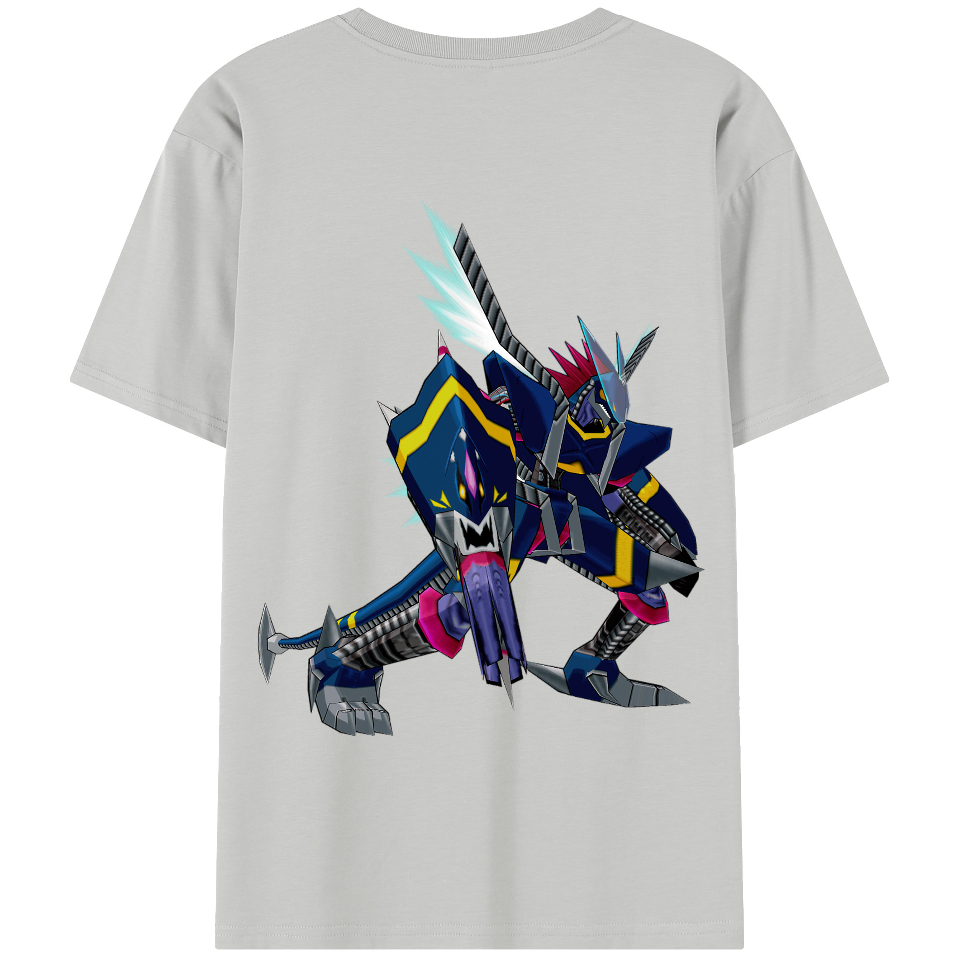（画像用） Digimon デジタルモンスター/デジモン レディース半袖Tシャツ(バックプリント)