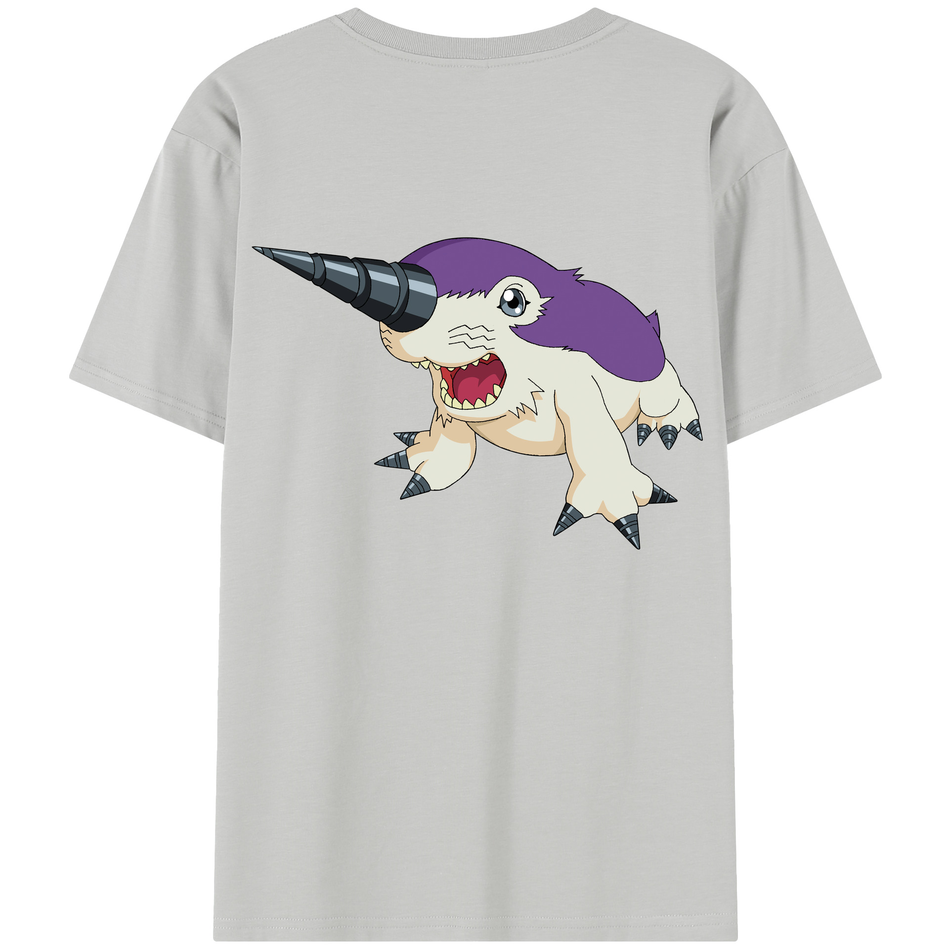 （画像用） Digimon デジタルモンスター/デジモン レディース半袖Tシャツ(バックプリント)