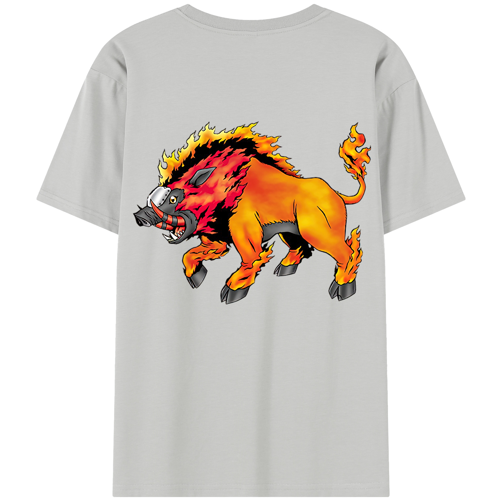 （画像用） Digimon デジタルモンスター/デジモン レディース半袖Tシャツ(バックプリント)
