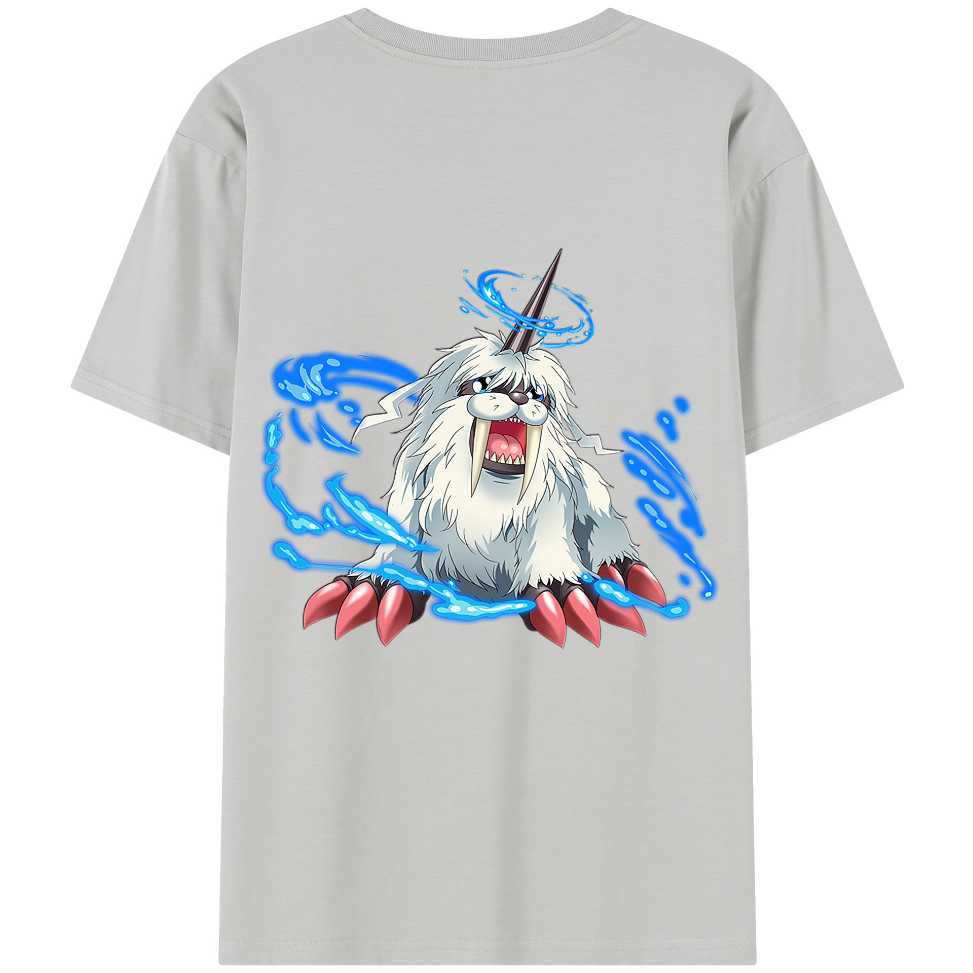 （画像用） Digimon デジタルモンスター/デジモン レディース半袖Tシャツ(バックプリント)