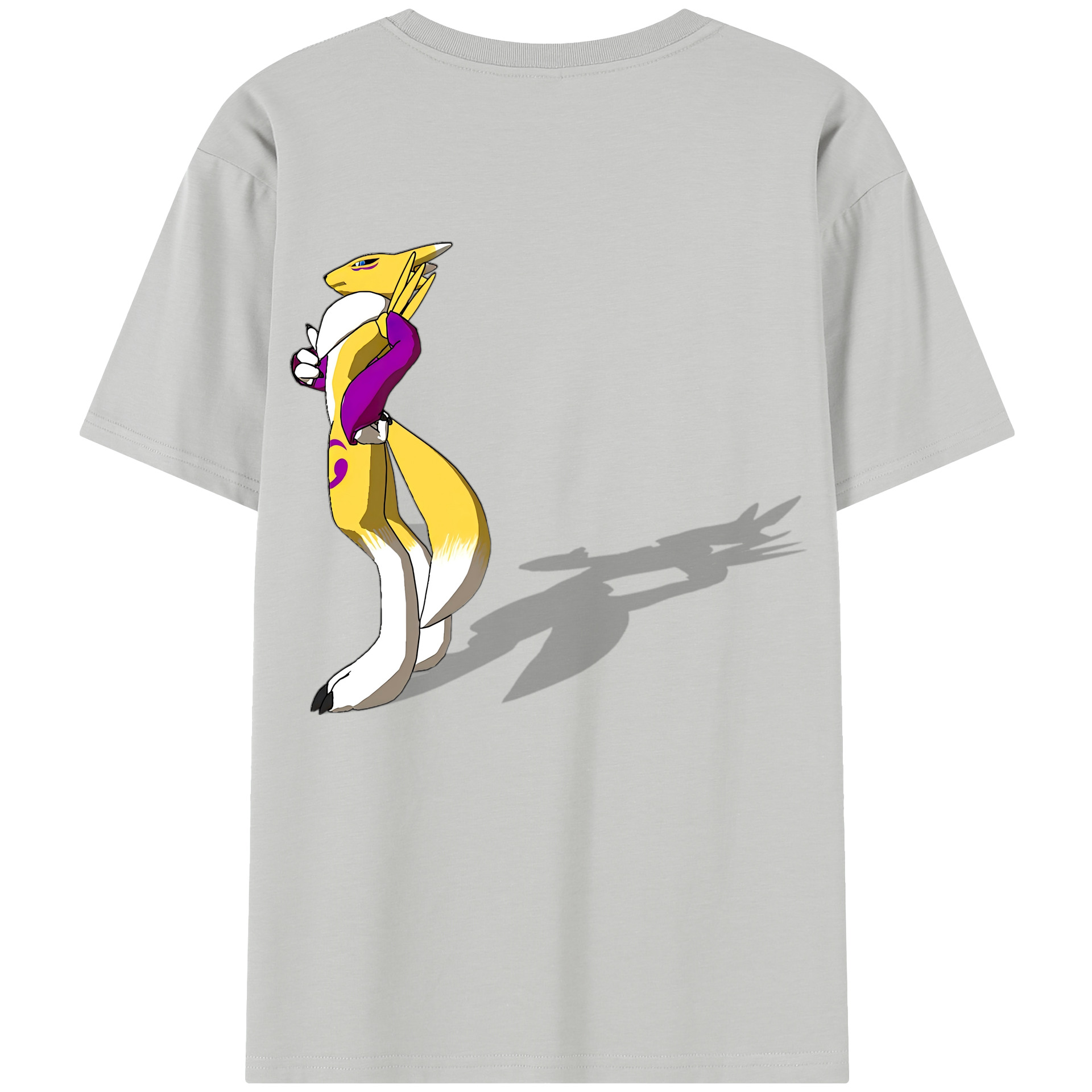 （画像用） Digimon デジタルモンスター/デジモン レディース半袖Tシャツ(バックプリント)