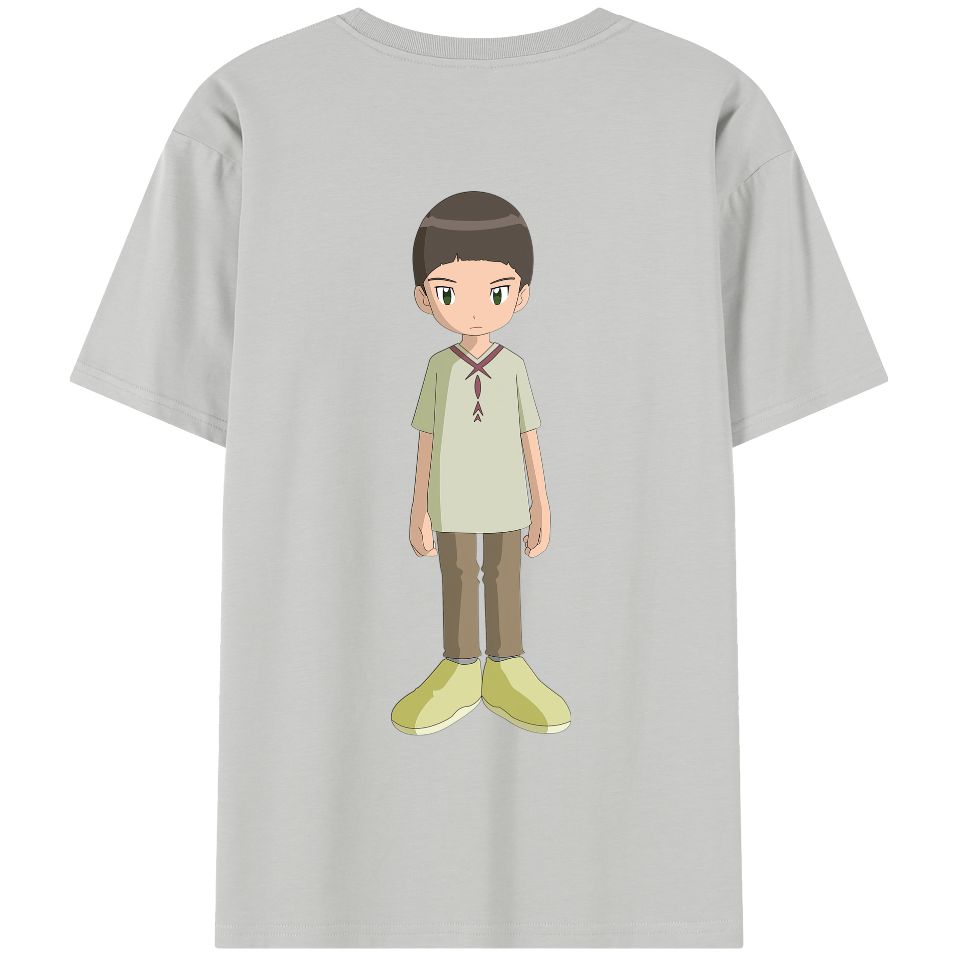 （画像用） Digimon デジタルモンスター/デジモン レディース半袖Tシャツ(バックプリント)