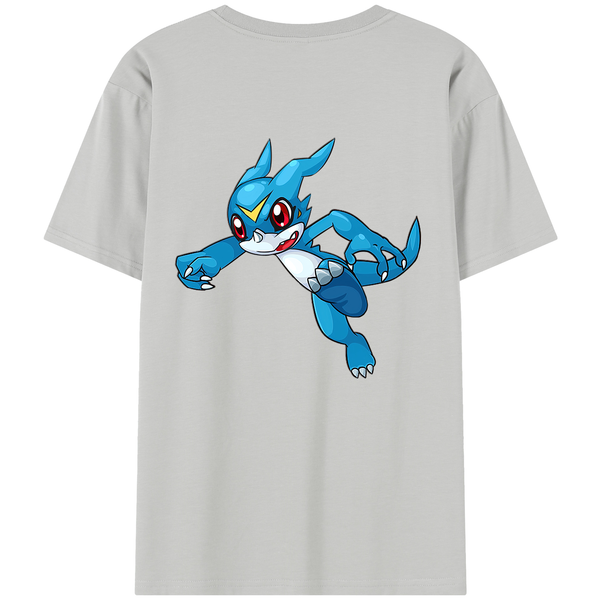 （画像用） Digimon デジタルモンスター/デジモン レディース半袖Tシャツ(バックプリント)