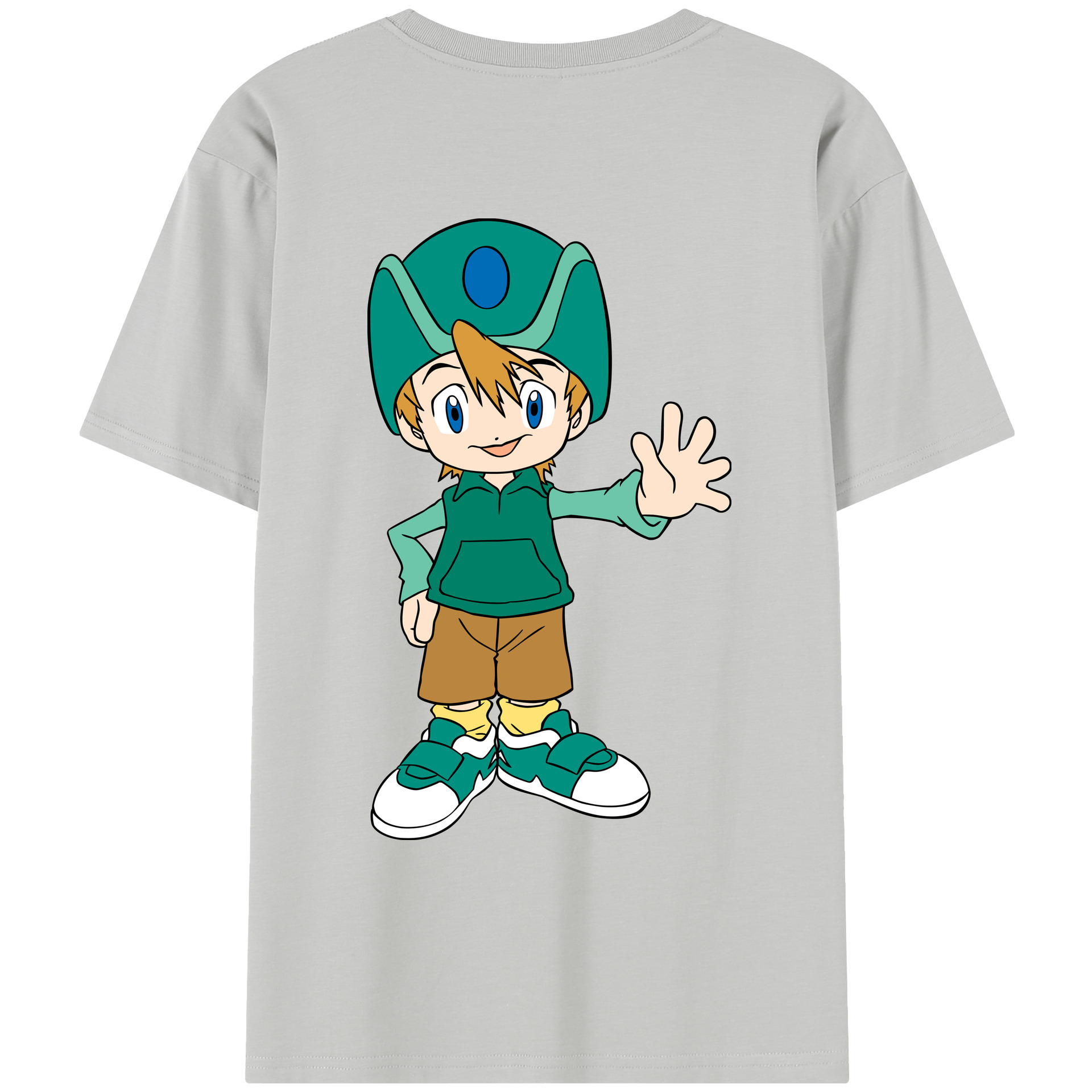 （画像用） Digimon デジタルモンスター/デジモン レディース半袖Tシャツ(バックプリント)