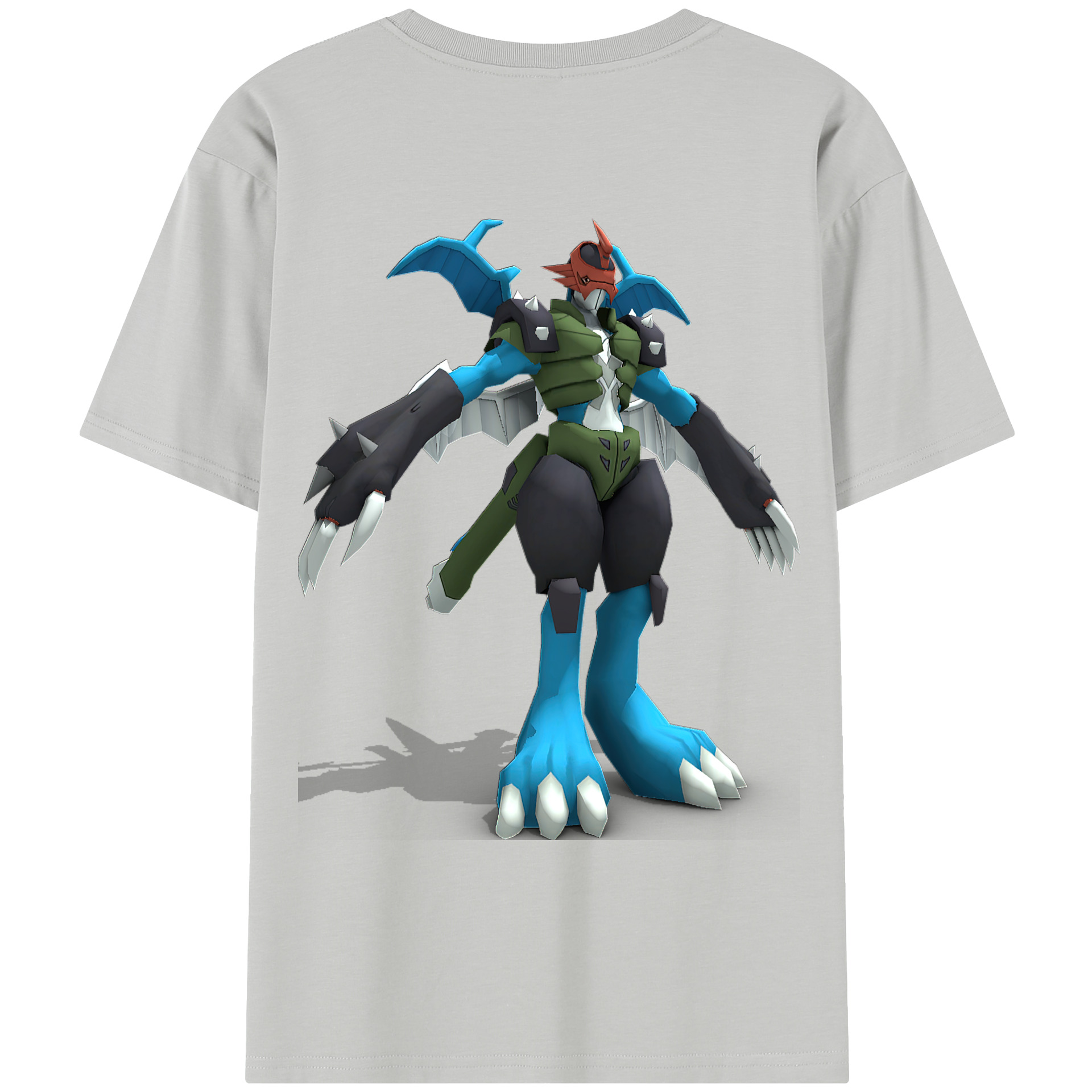 （画像用） Digimon デジタルモンスター/デジモン レディース半袖Tシャツ(バックプリント)