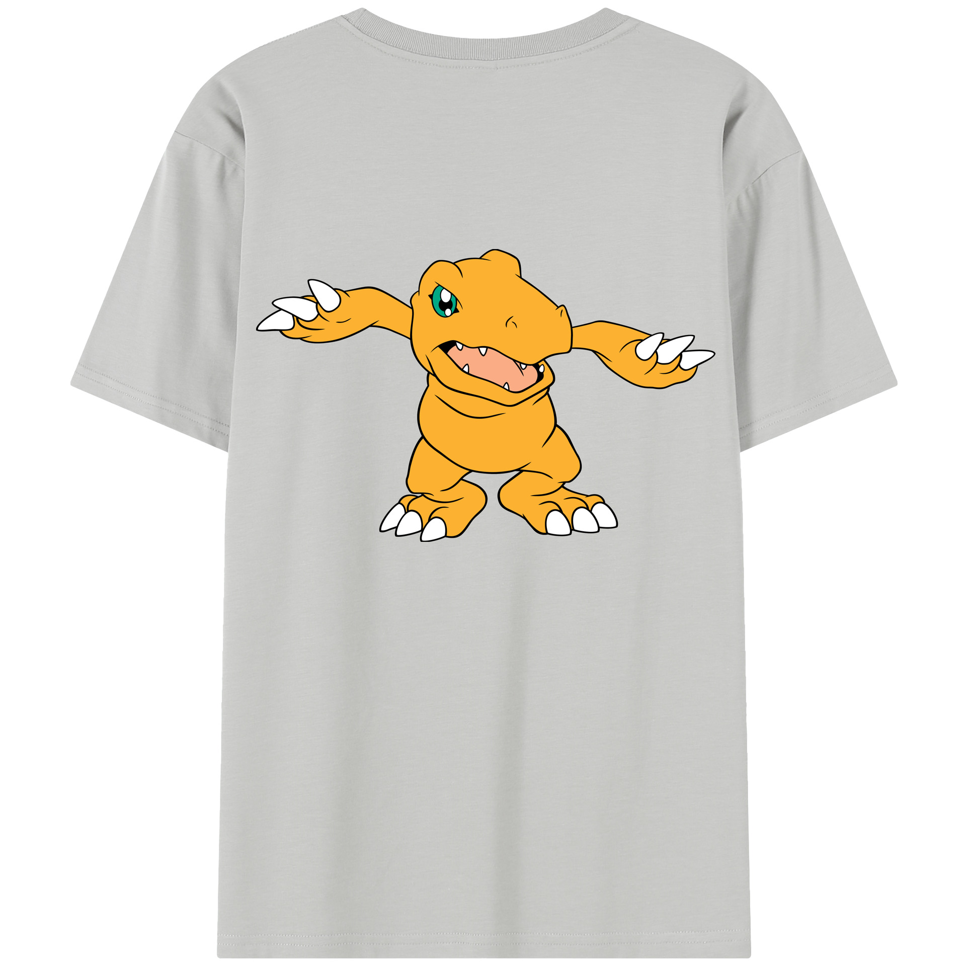 （画像用） Digimon デジタルモンスター/デジモン レディース半袖Tシャツ(バックプリント)
