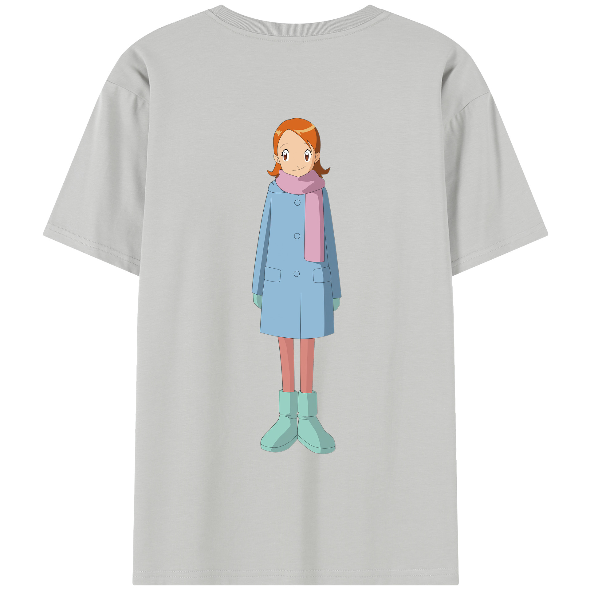 （画像用） Digimon デジタルモンスター/デジモン レディース半袖Tシャツ(バックプリント)