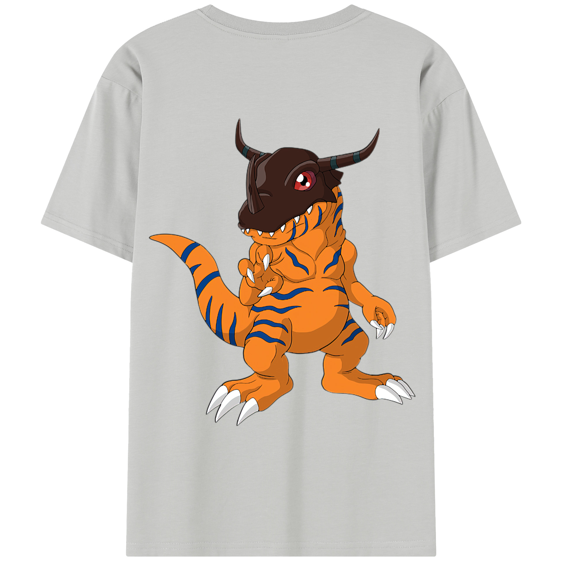 （画像用） Digimon デジタルモンスター/デジモン レディース半袖Tシャツ(バックプリント)
