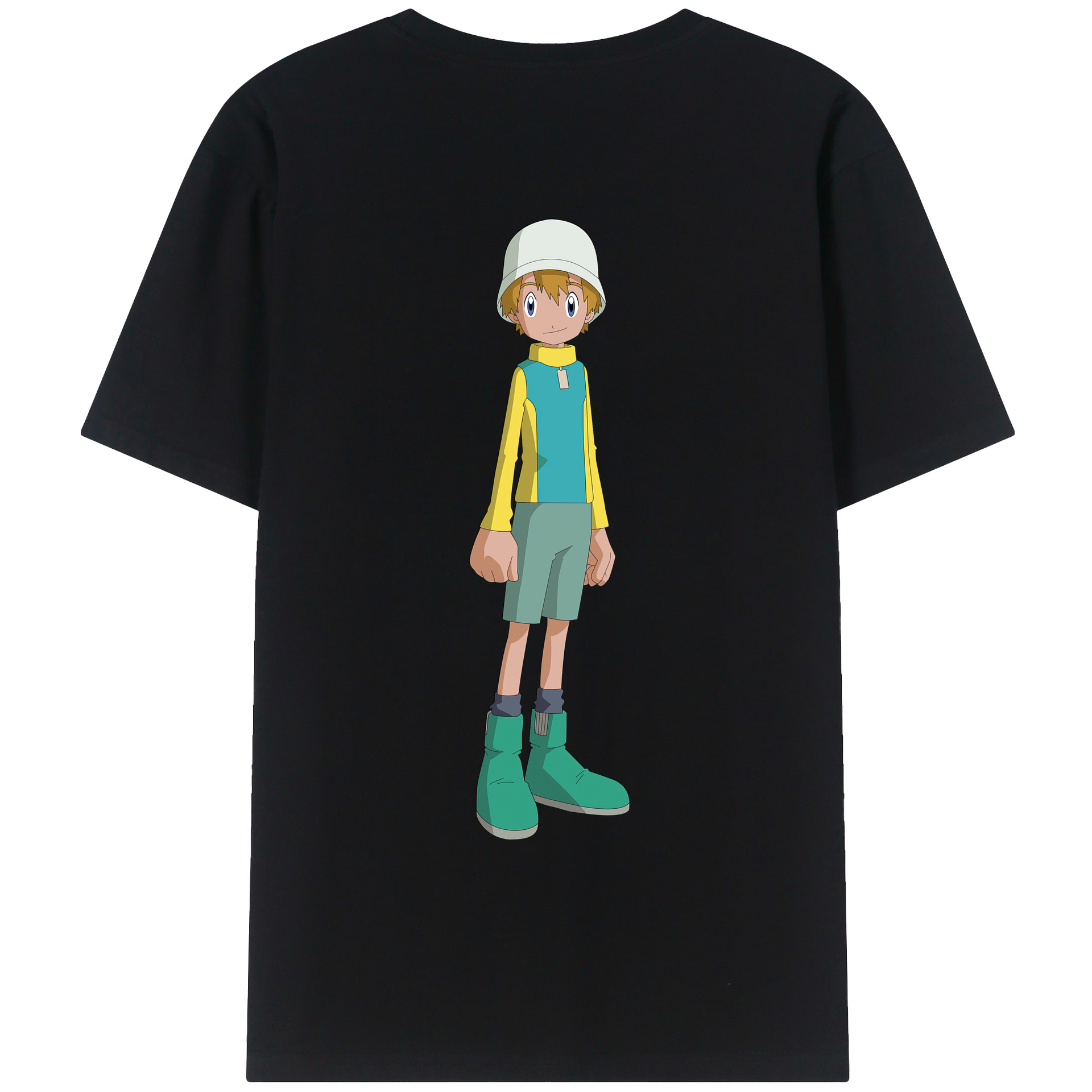（画像用） Digimon デジタルモンスター/デジモン レディース半袖Tシャツ(バックプリント)