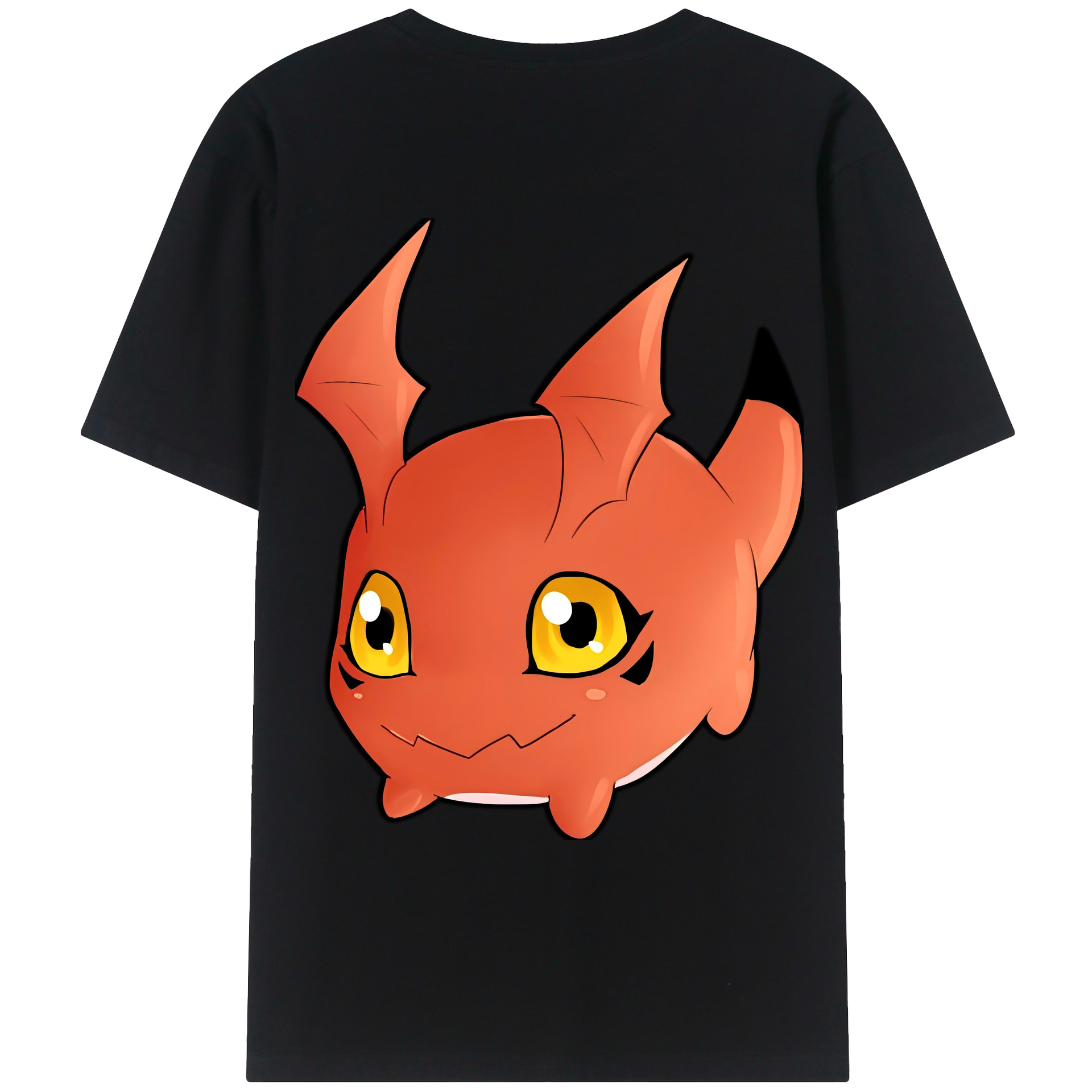 （画像用） Digimon デジタルモンスター/デジモン レディース半袖Tシャツ(バックプリント)
