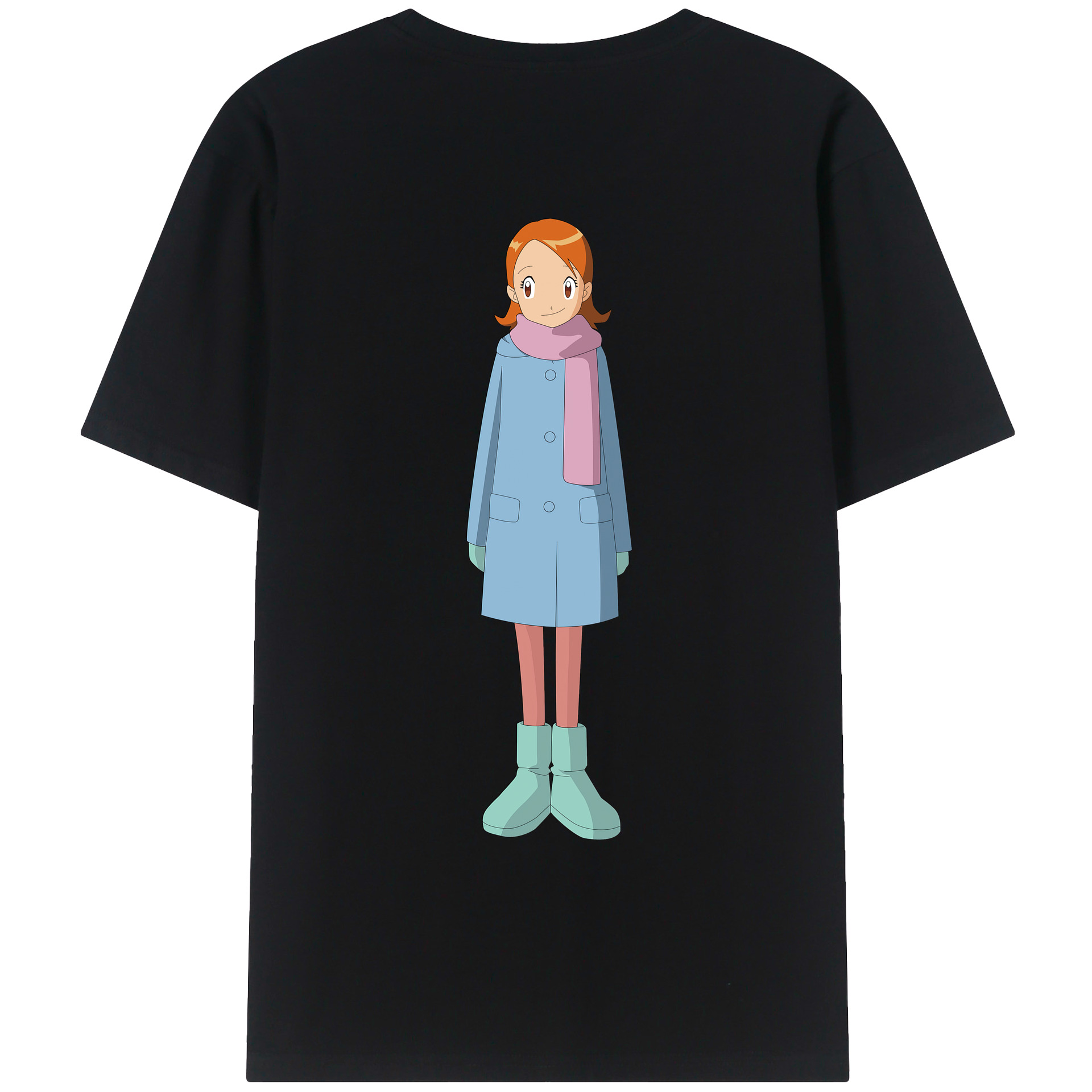 （画像用） Digimon デジタルモンスター/デジモン レディース半袖Tシャツ(バックプリント)