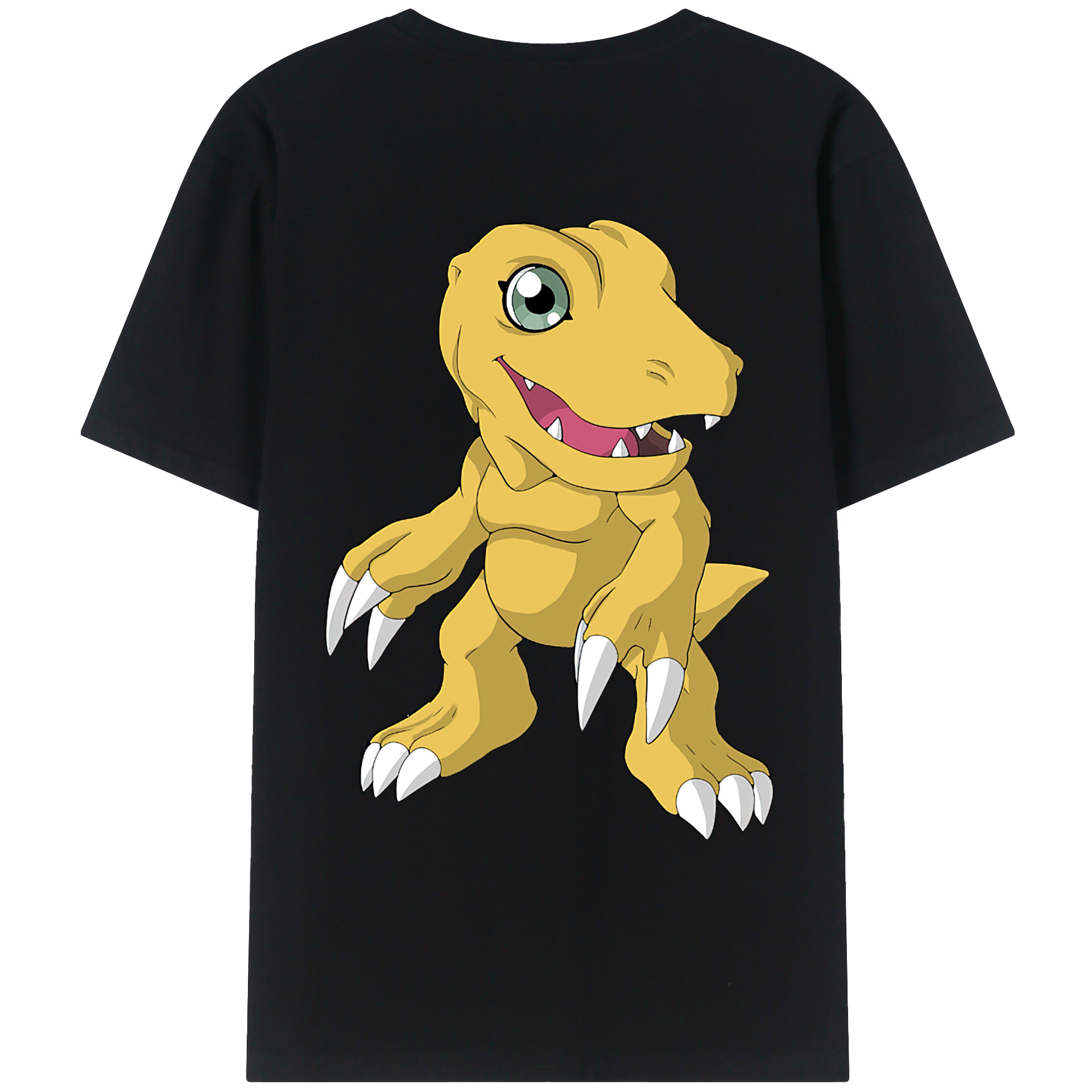 （画像用） Digimon デジタルモンスター/デジモン レディース半袖Tシャツ(バックプリント)