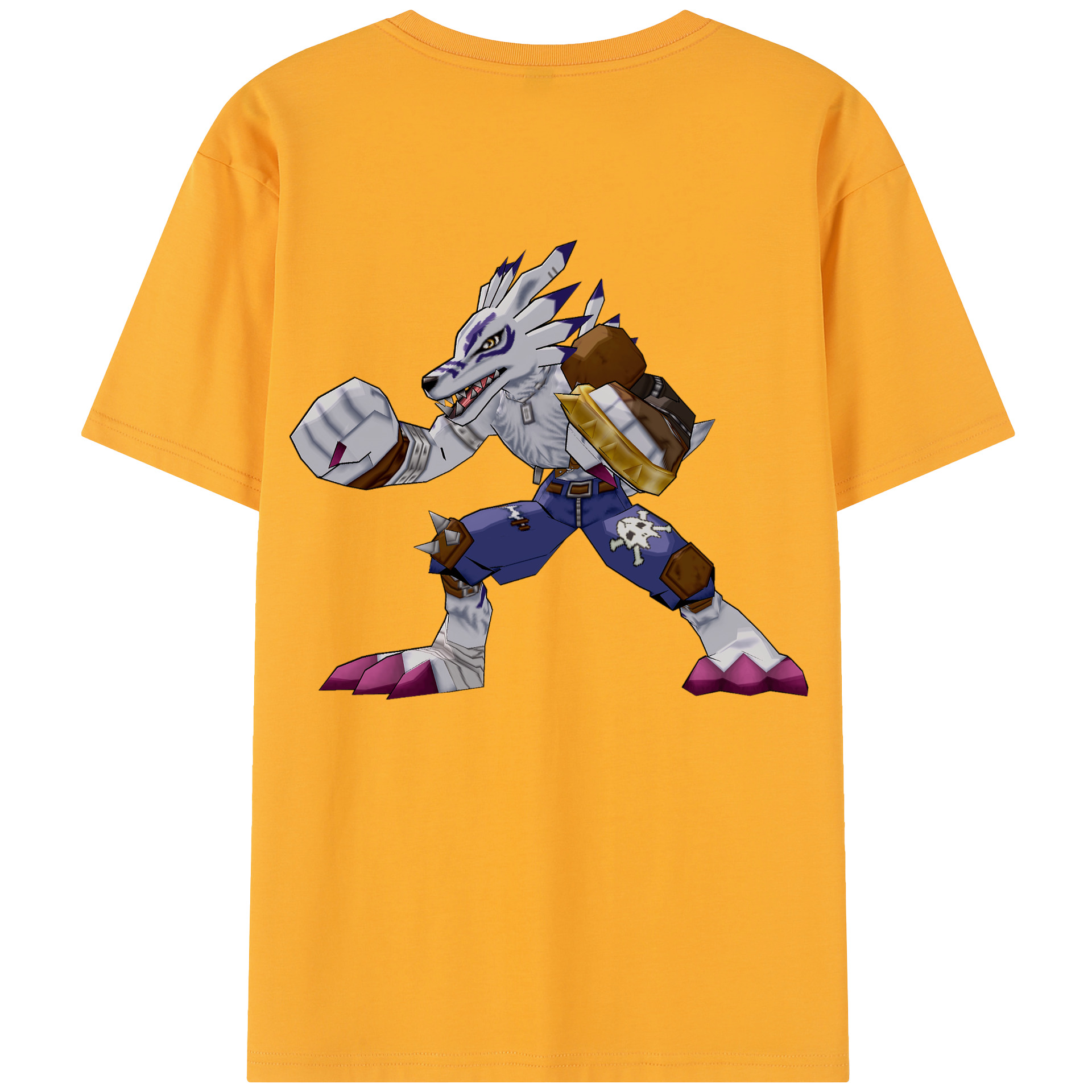 （画像用） Digimon デジタルモンスター/デジモン レディース半袖Tシャツ(バックプリント)