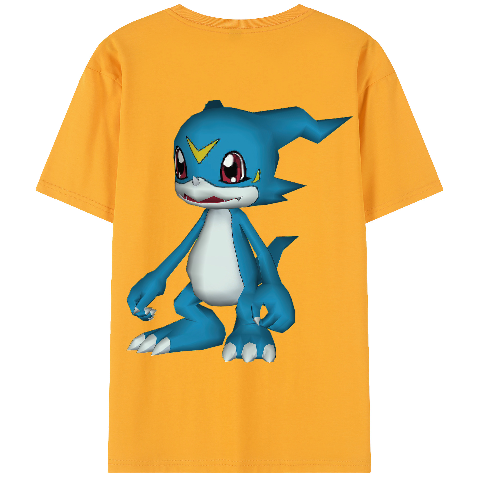（画像用） Digimon デジタルモンスター/デジモン レディース半袖Tシャツ(バックプリント)