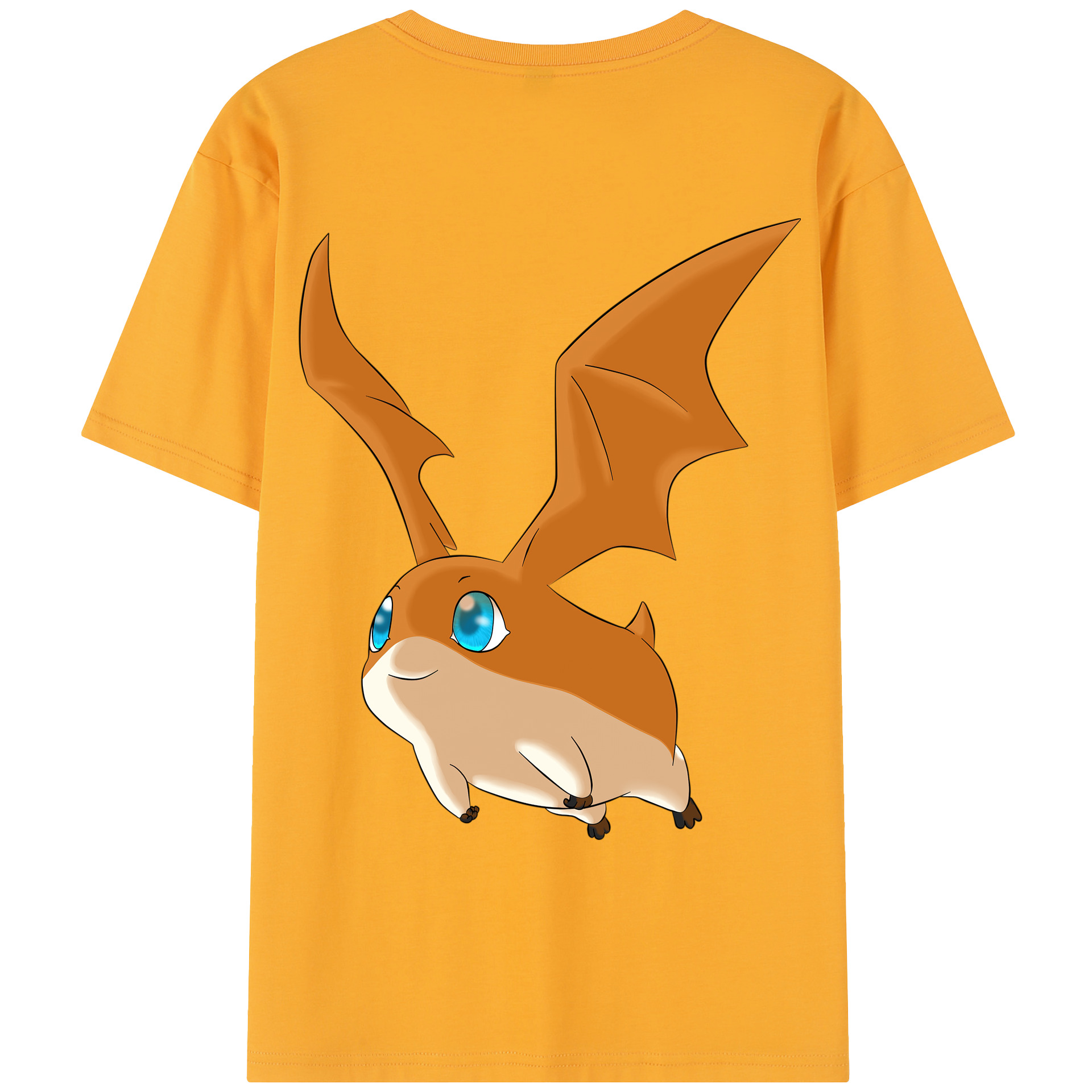 （画像用） Digimon デジタルモンスター/デジモン レディース半袖Tシャツ(バックプリント)
