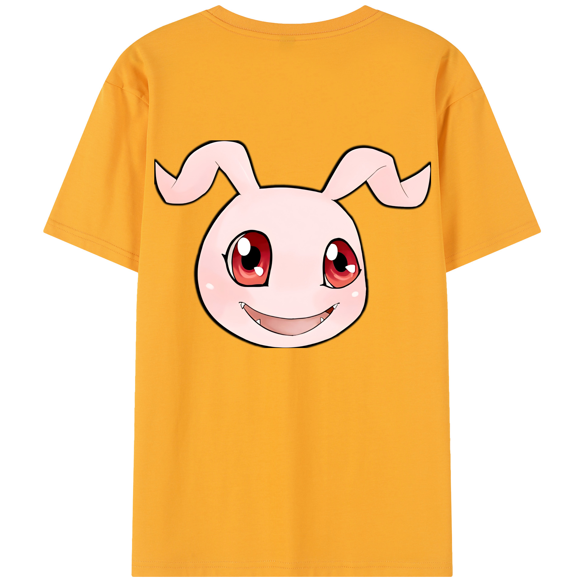 （画像用） Digimon デジタルモンスター/デジモン レディース半袖Tシャツ(バックプリント)
