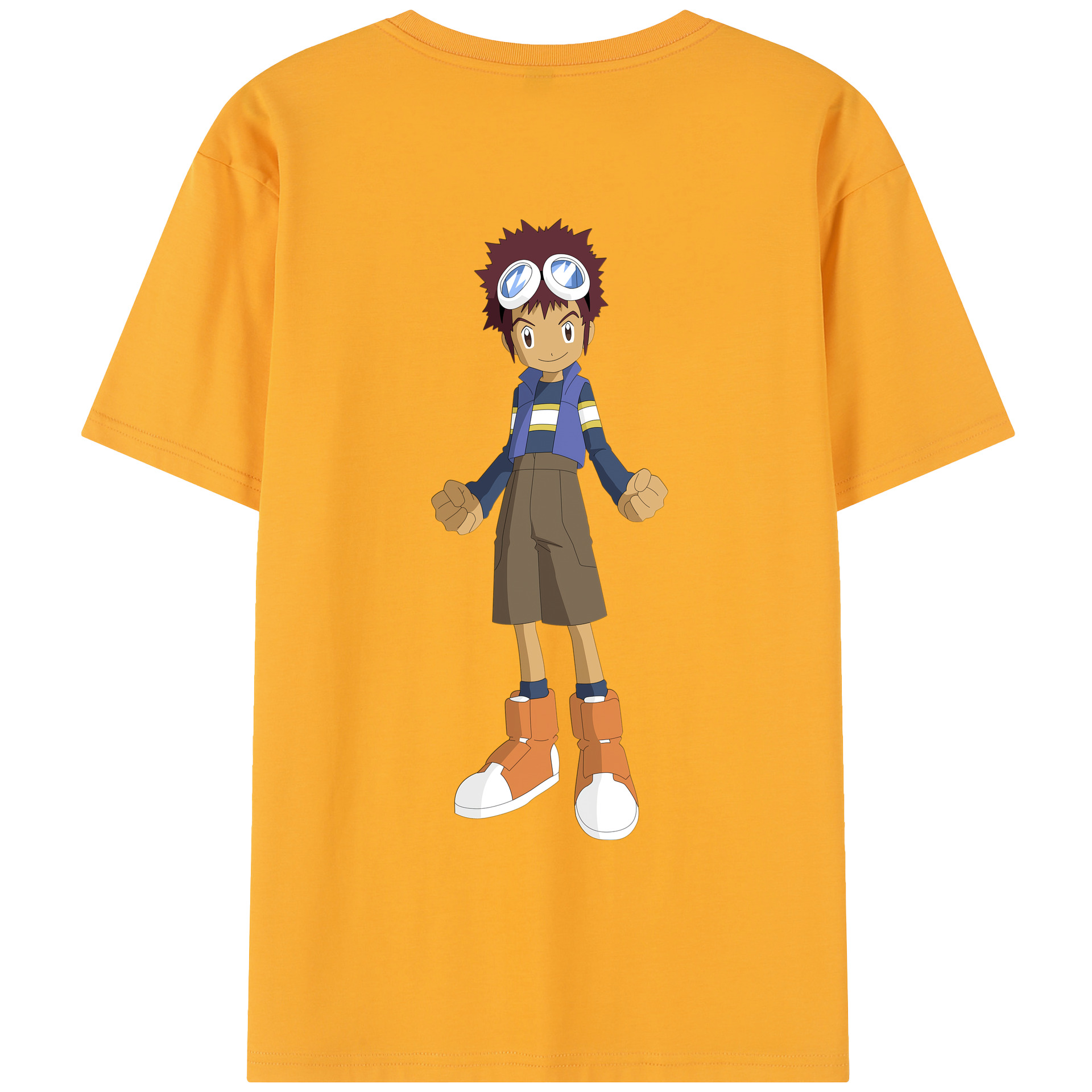 （画像用） Digimon デジタルモンスター/デジモン レディース半袖Tシャツ(バックプリント)