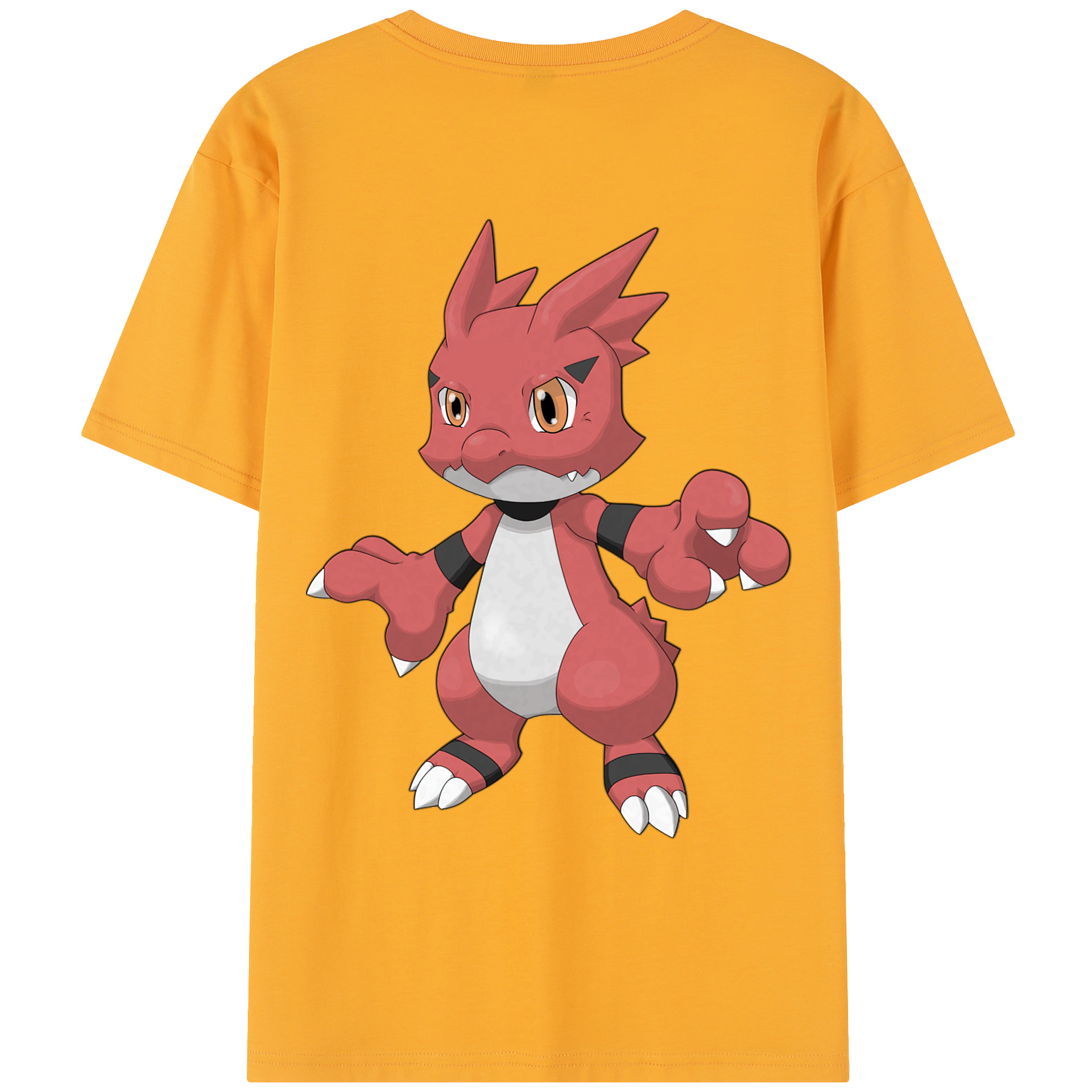 （画像用） Digimon デジタルモンスター/デジモン レディース半袖Tシャツ(バックプリント)