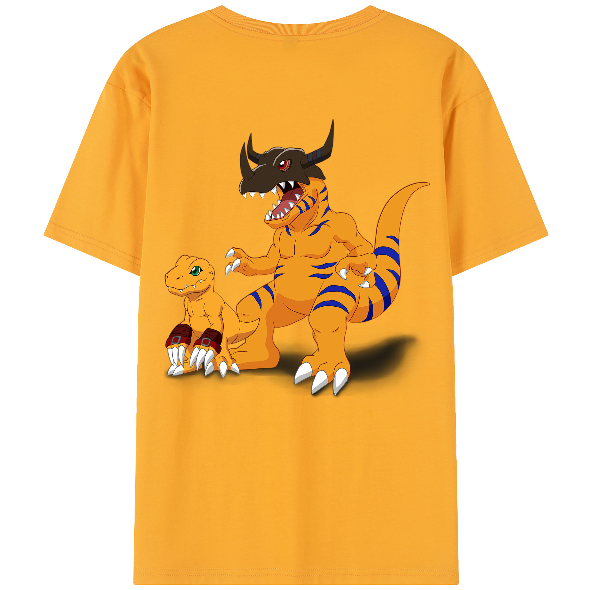 （画像用） Digimon デジタルモンスター/デジモン レディース半袖Tシャツ(バックプリント)