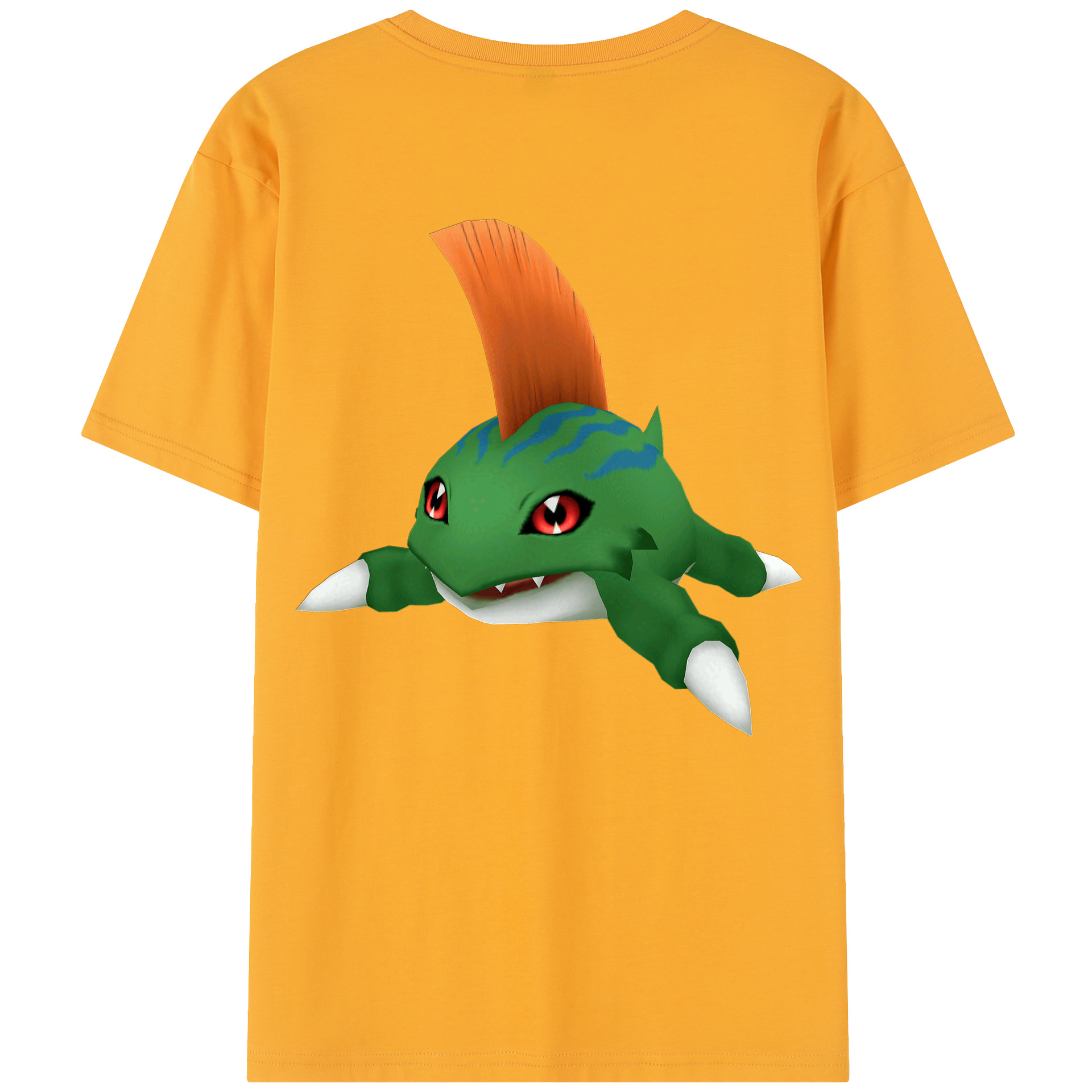 （画像用） Digimon デジタルモンスター/デジモン レディース半袖Tシャツ(バックプリント)