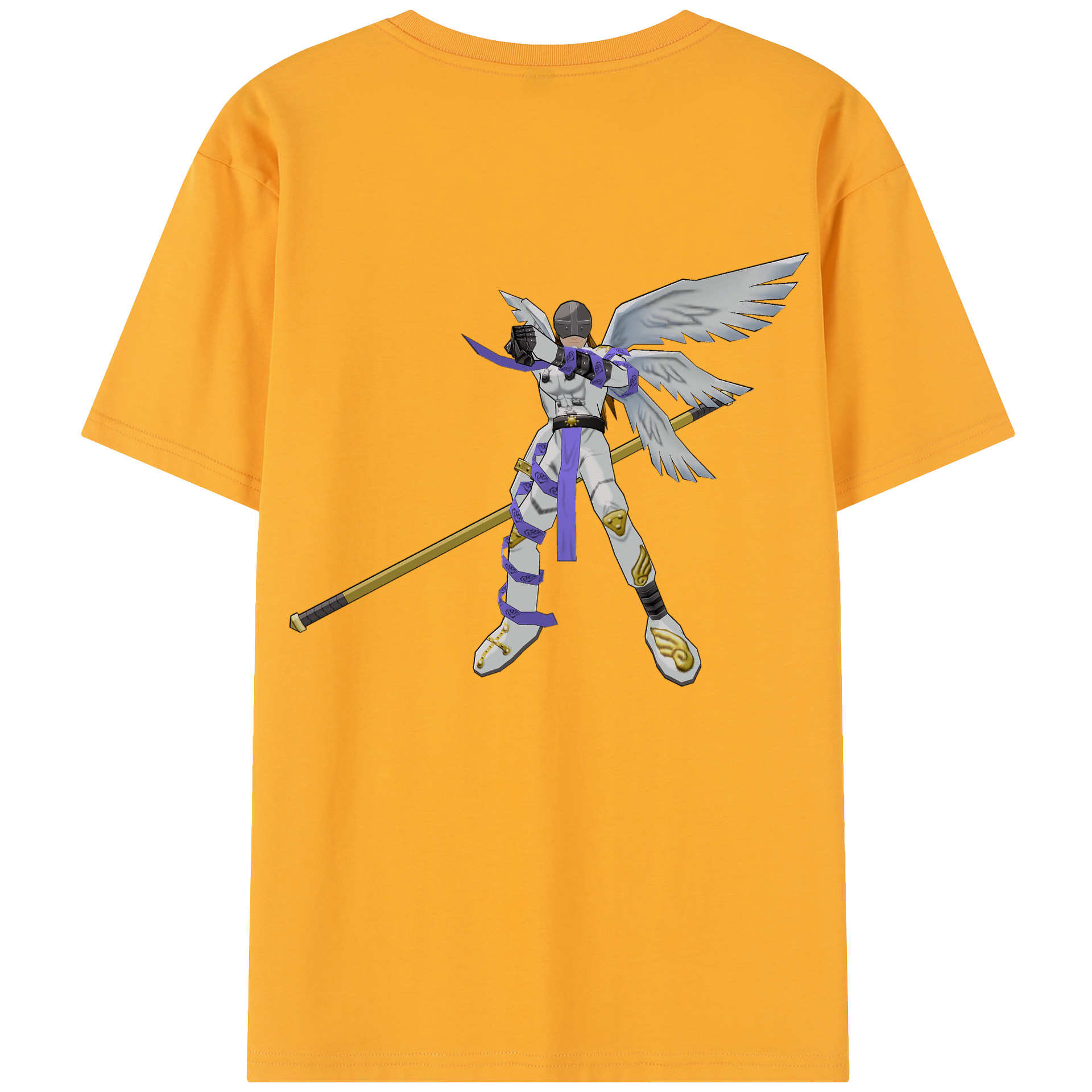 （画像用） Digimon デジタルモンスター/デジモン レディース半袖Tシャツ(バックプリント)