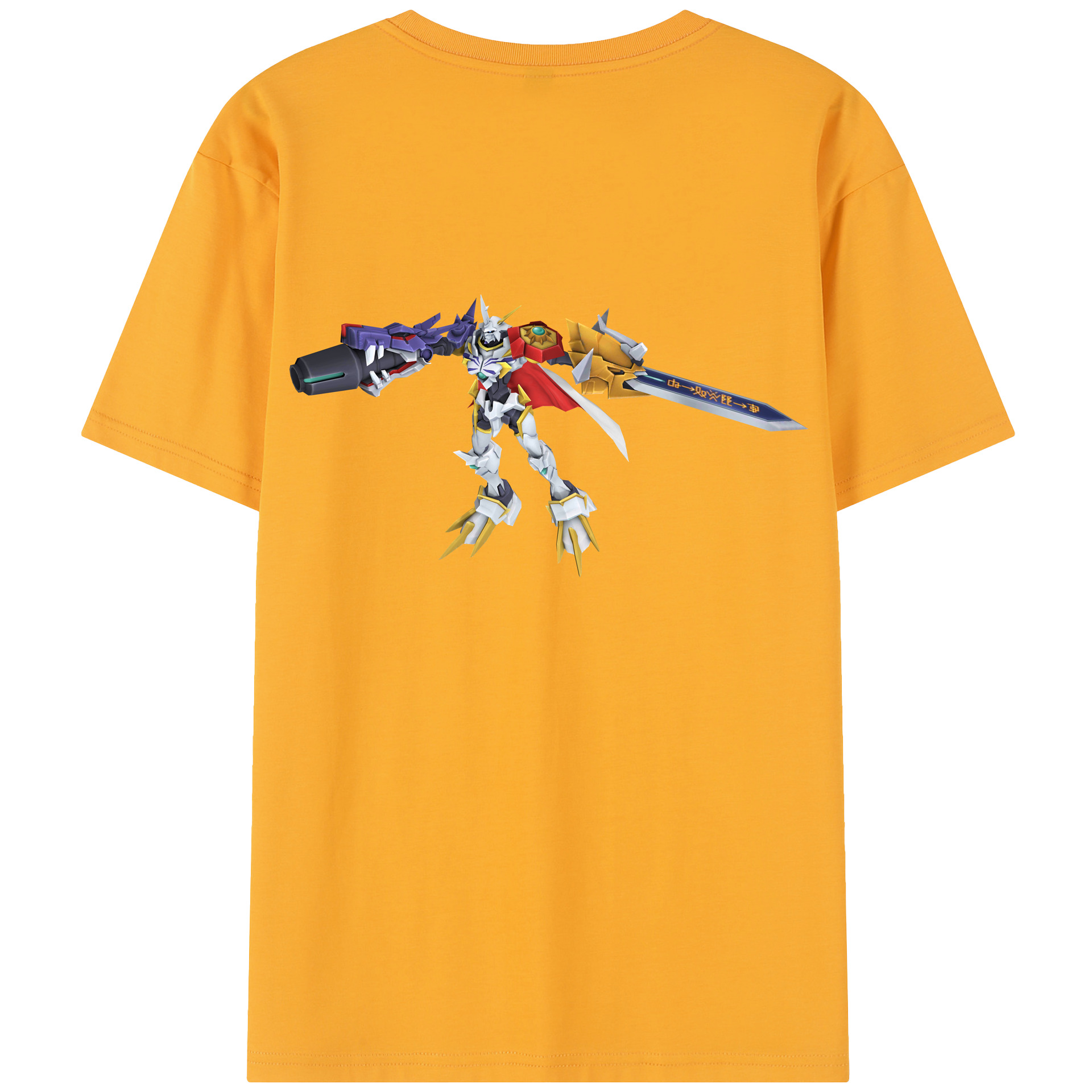（画像用） Digimon デジタルモンスター/デジモン レディース半袖Tシャツ(バックプリント)