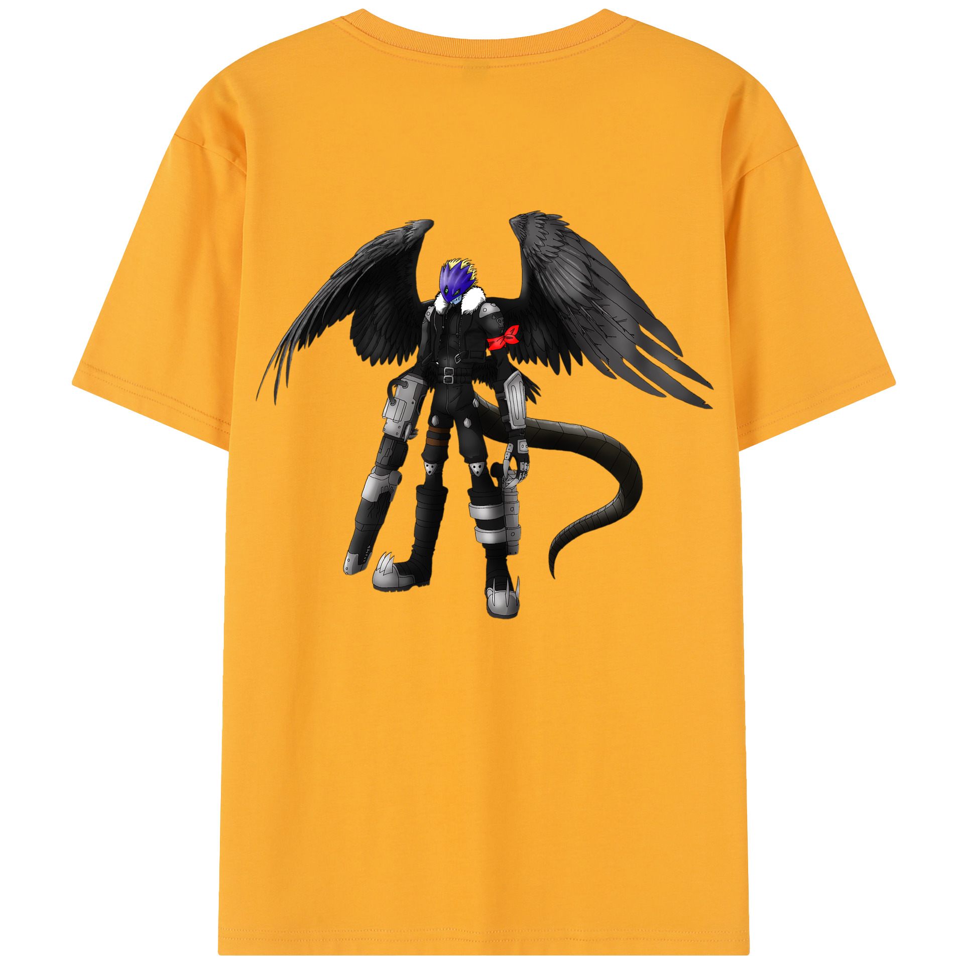 （画像用） Digimon デジタルモンスター/デジモン レディース半袖Tシャツ(バックプリント)