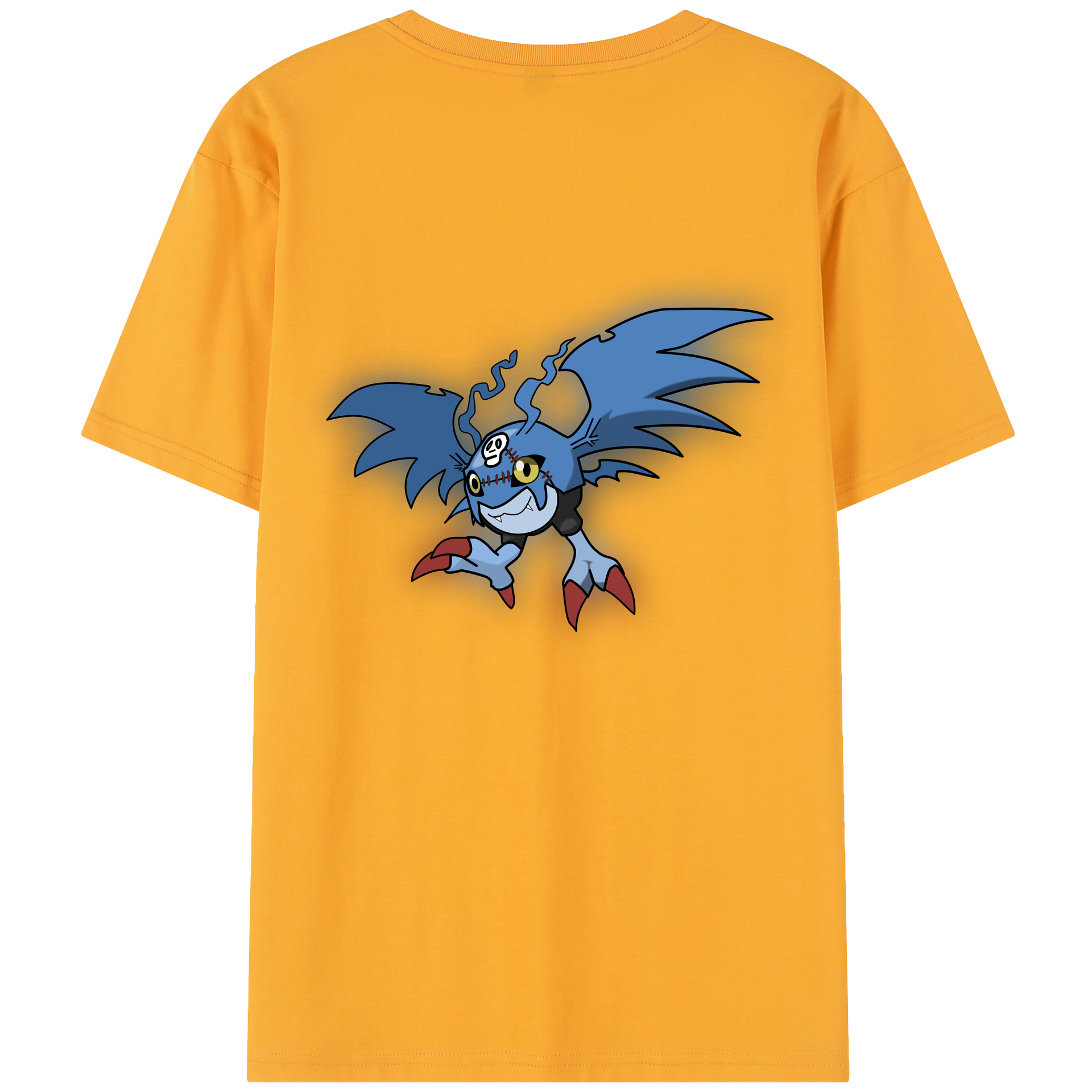 （画像用） Digimon デジタルモンスター/デジモン レディース半袖Tシャツ(バックプリント)