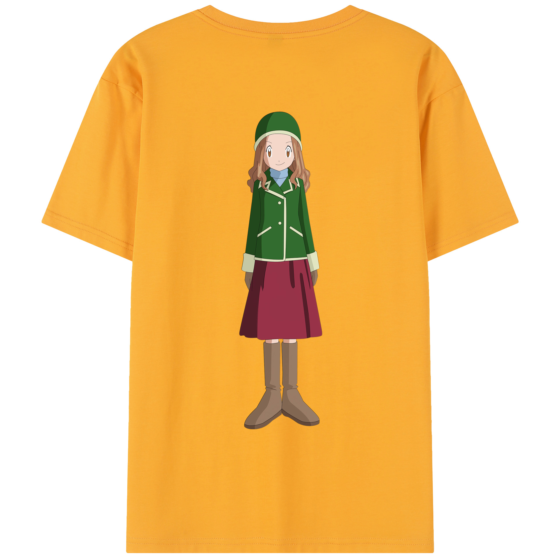 （画像用） Digimon デジタルモンスター/デジモン レディース半袖Tシャツ(バックプリント)