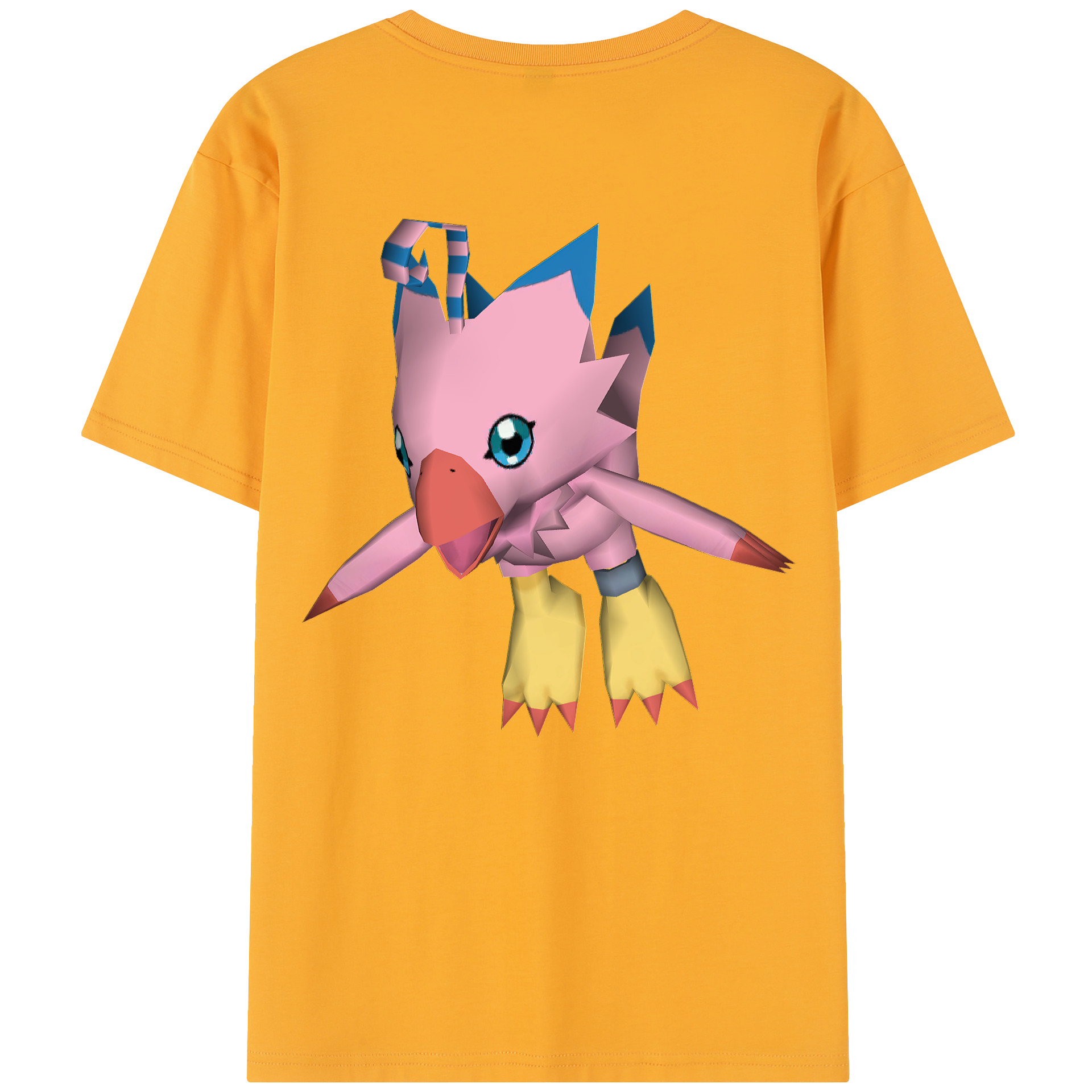 （画像用） Digimon デジタルモンスター/デジモン レディース半袖Tシャツ(バックプリント)