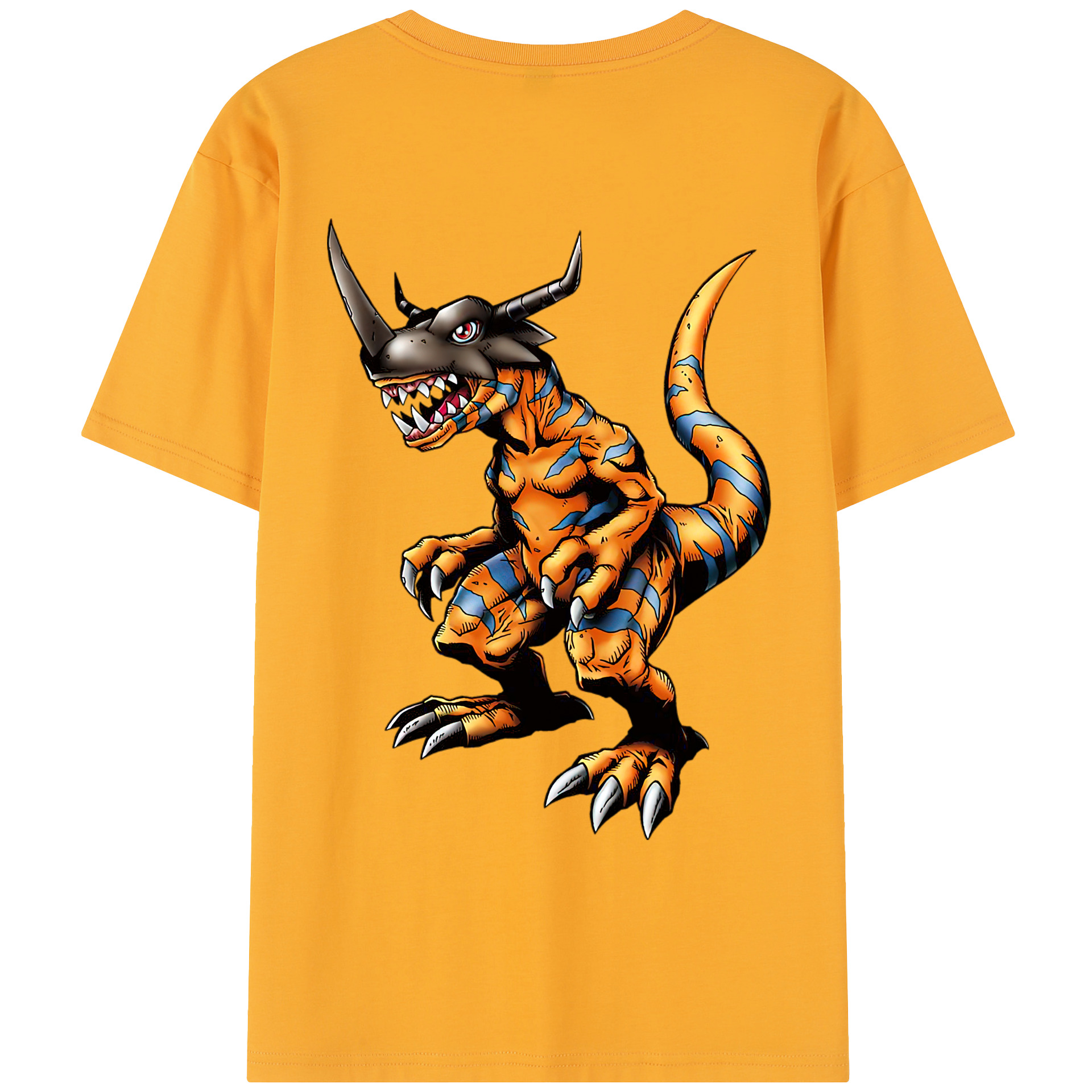 （画像用） Digimon デジタルモンスター/デジモン レディース半袖Tシャツ(バックプリント)
