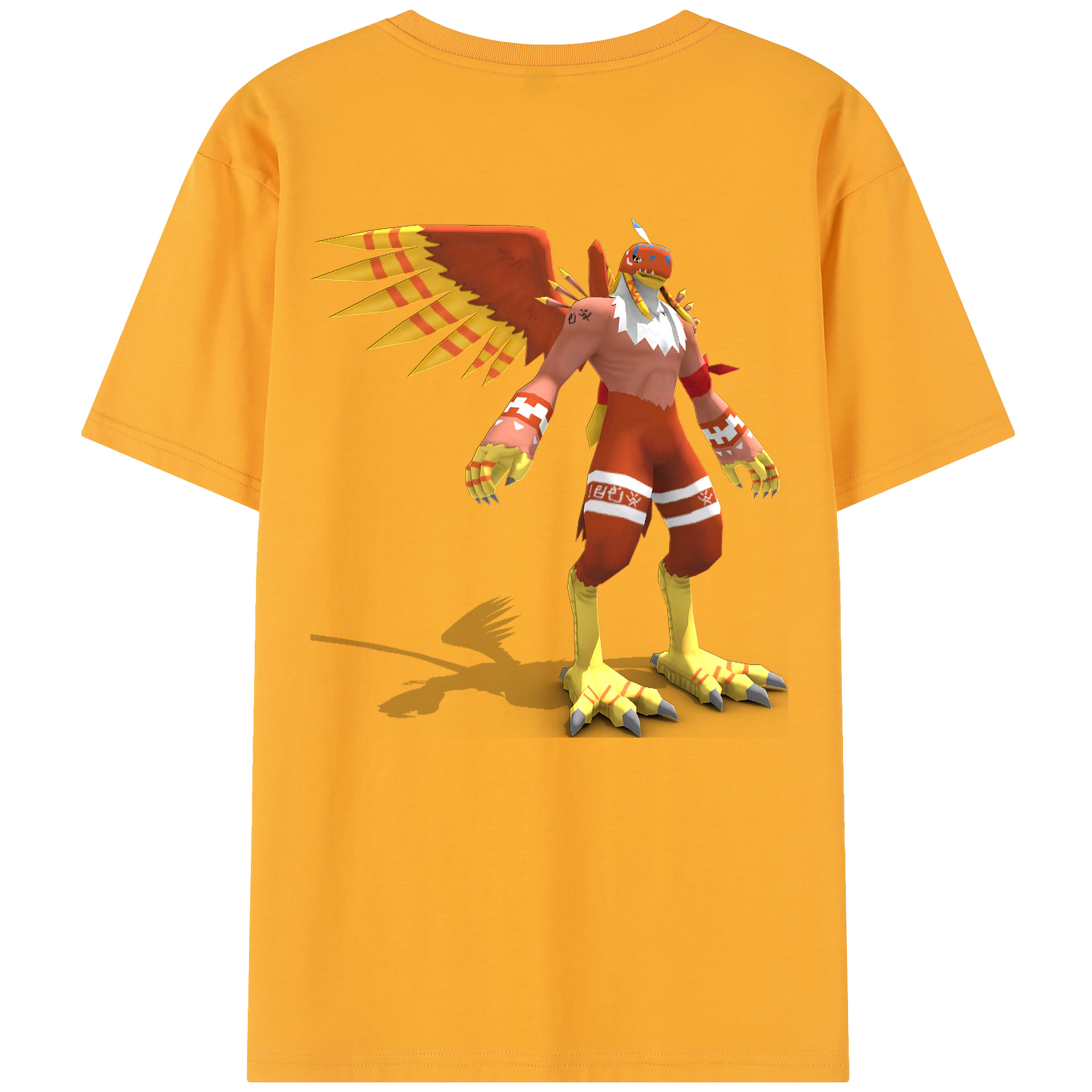 （画像用） Digimon デジタルモンスター/デジモン レディース半袖Tシャツ(バックプリント)