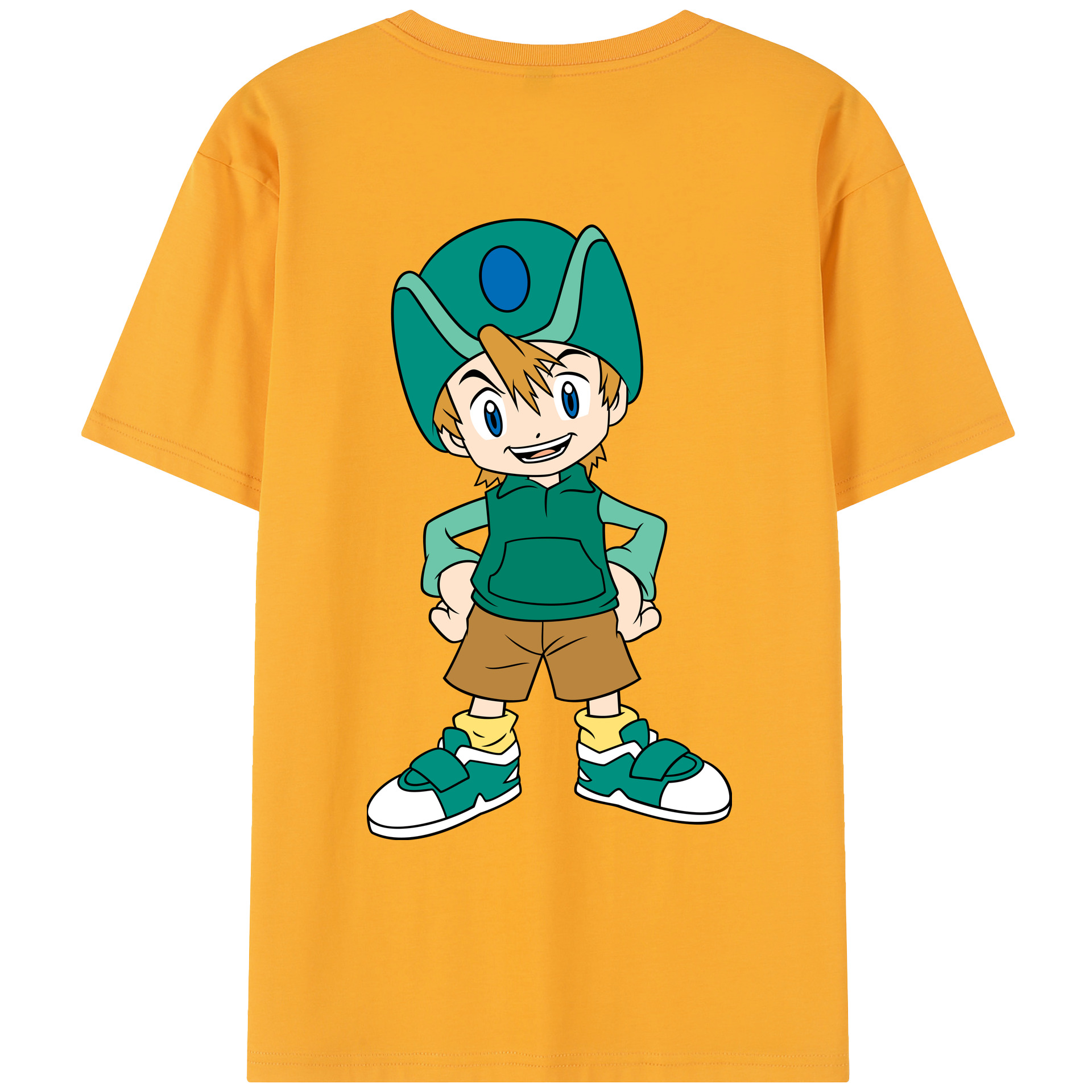 （画像用） Digimon デジタルモンスター/デジモン レディース半袖Tシャツ(バックプリント)