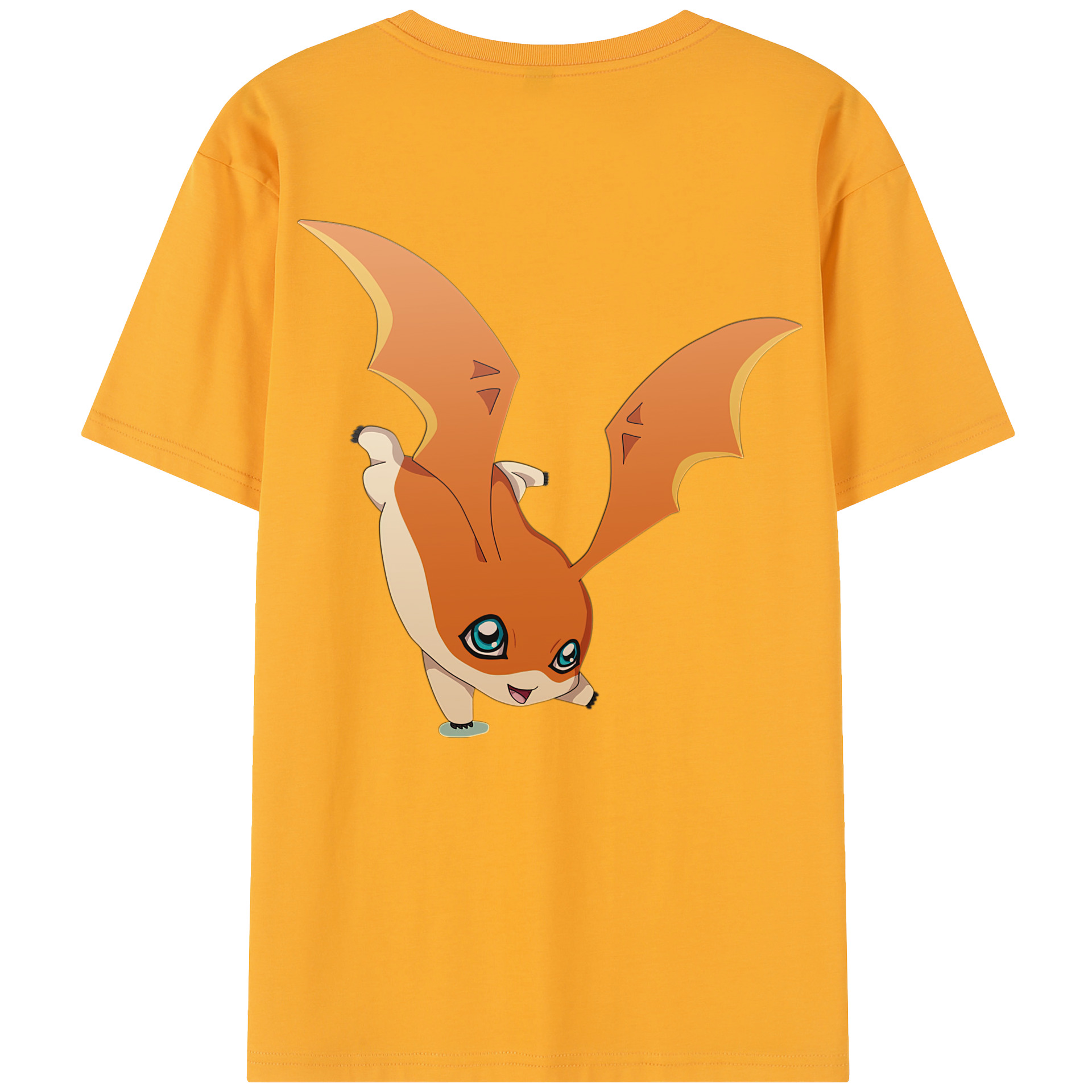 （画像用） Digimon デジタルモンスター/デジモン レディース半袖Tシャツ(バックプリント)