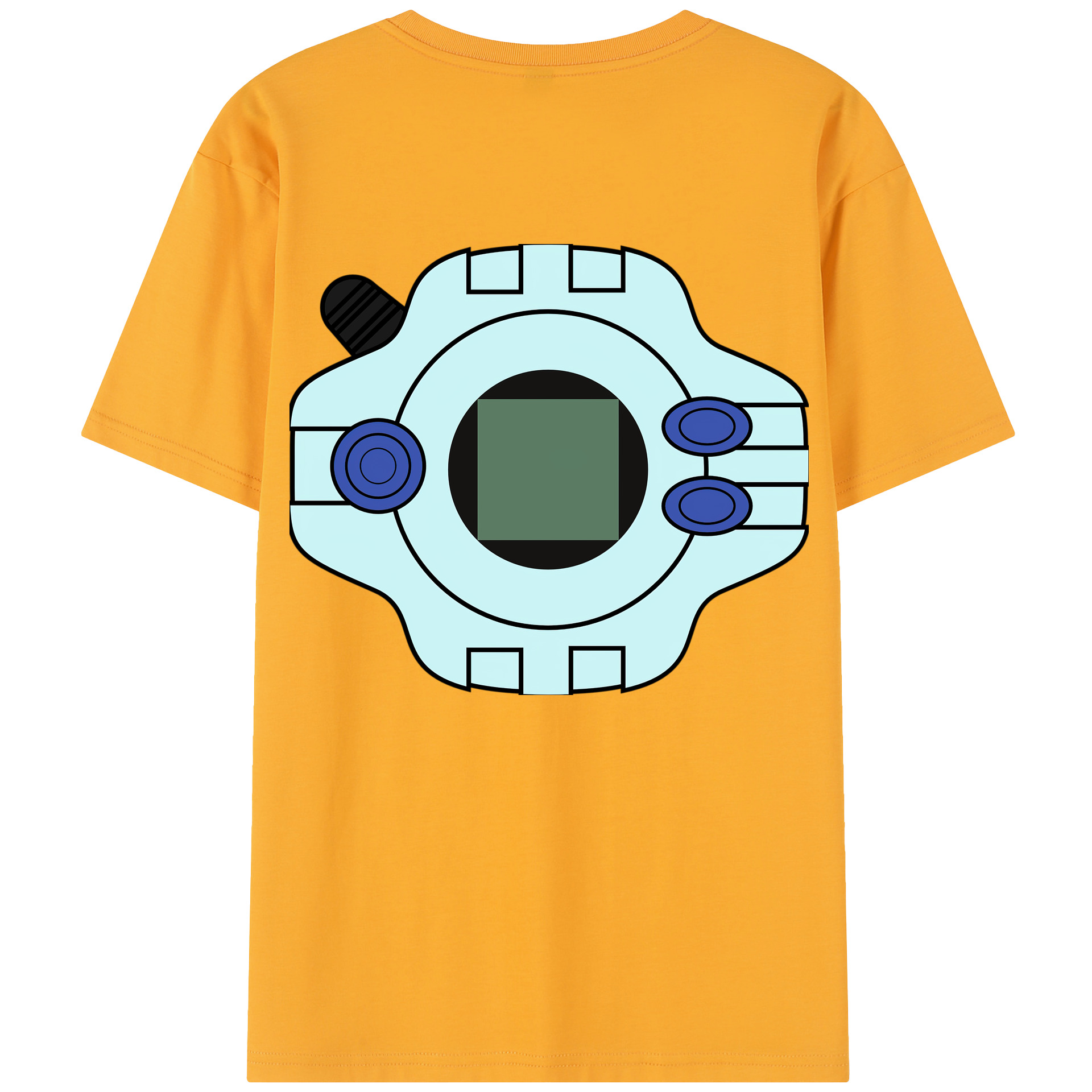 （画像用） Digimon デジタルモンスター/デジモン レディース半袖Tシャツ(バックプリント)