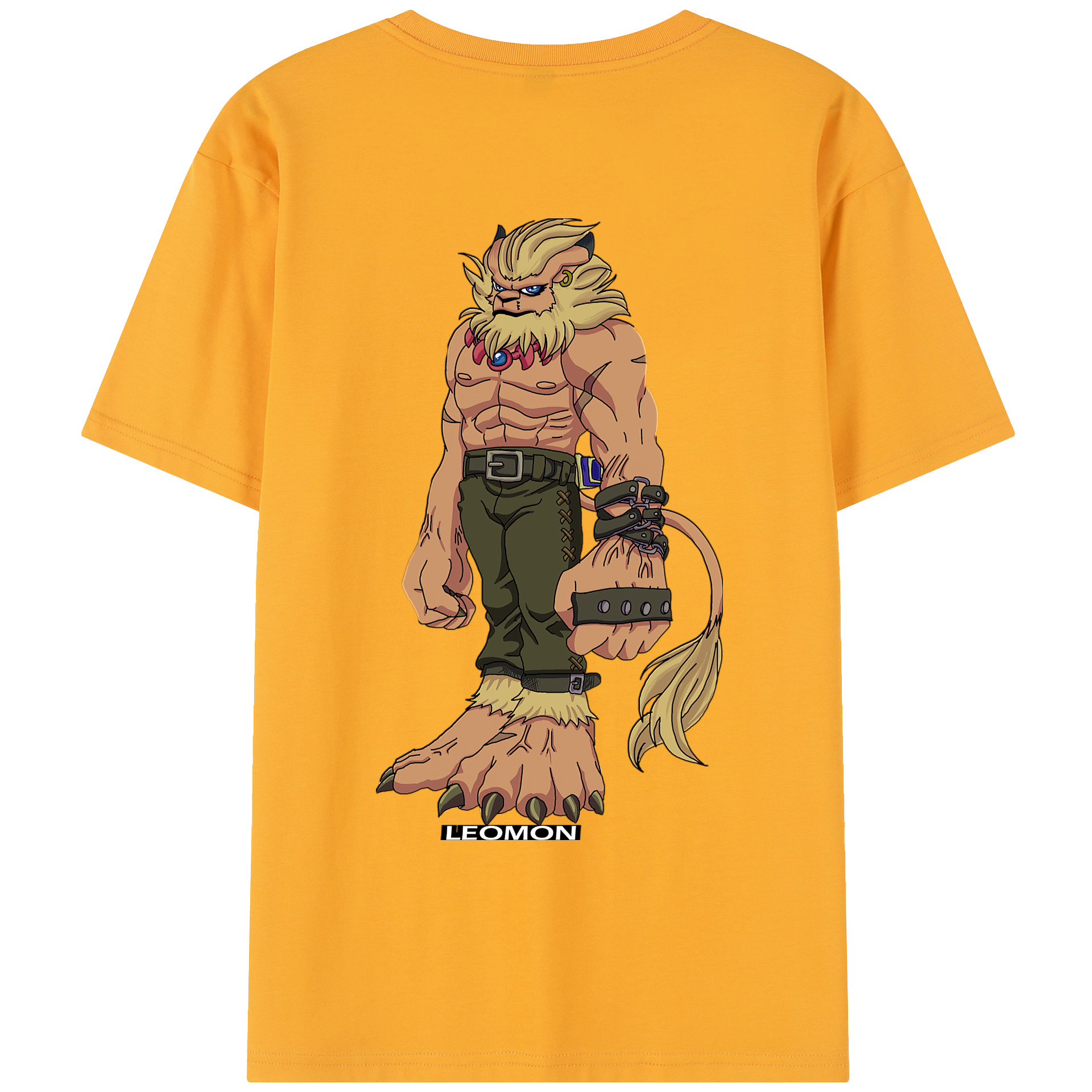 （画像用） Digimon デジタルモンスター/デジモン レディース半袖Tシャツ(バックプリント)
